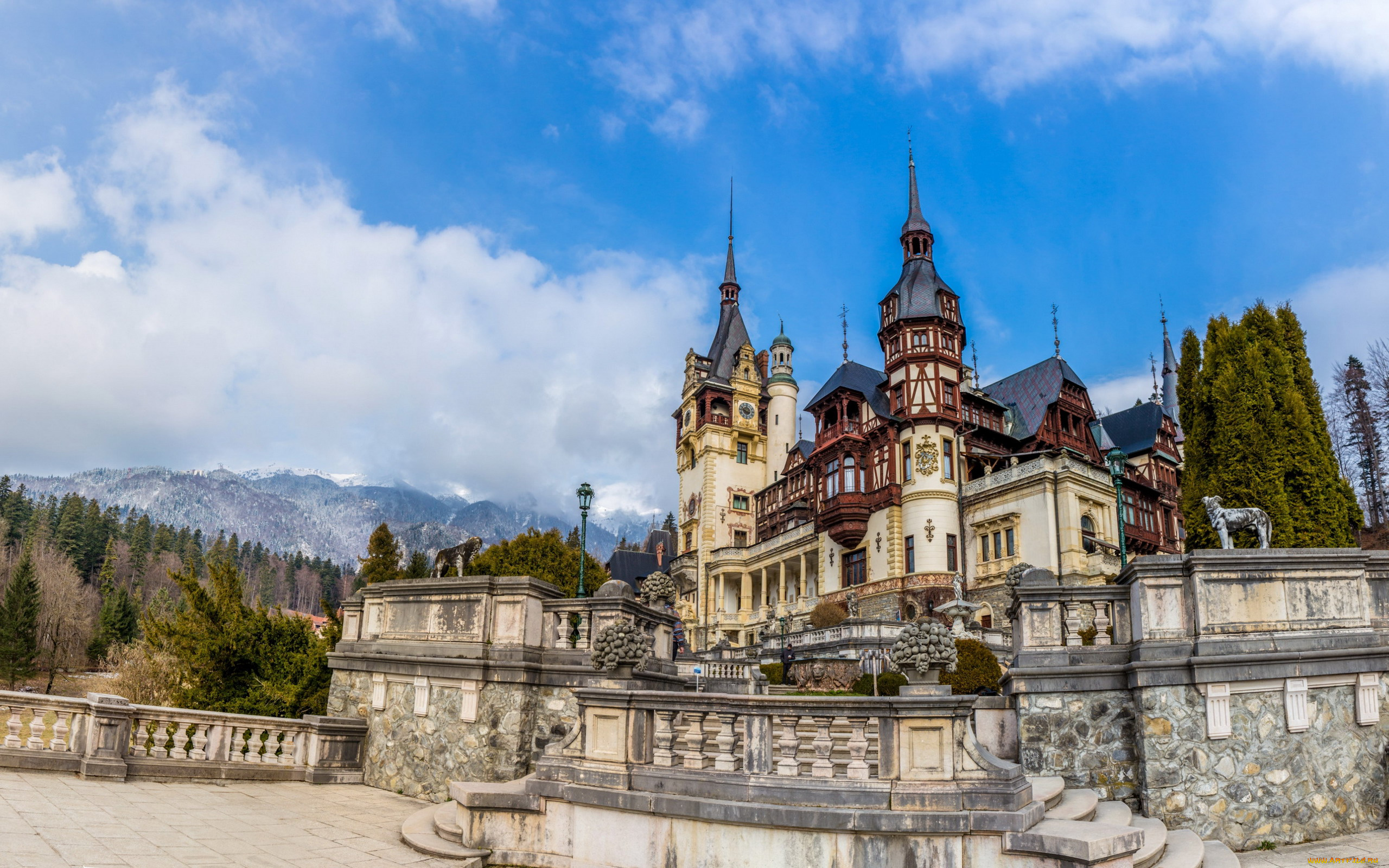peles, castle, prahova, county, romania, города, замок, пелеш, , румыния, peles, castle, prahova, county