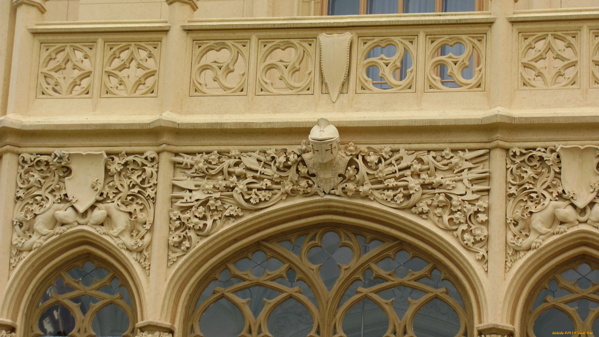 разное, элементы, архитектуры, элементы, архитектура, замок