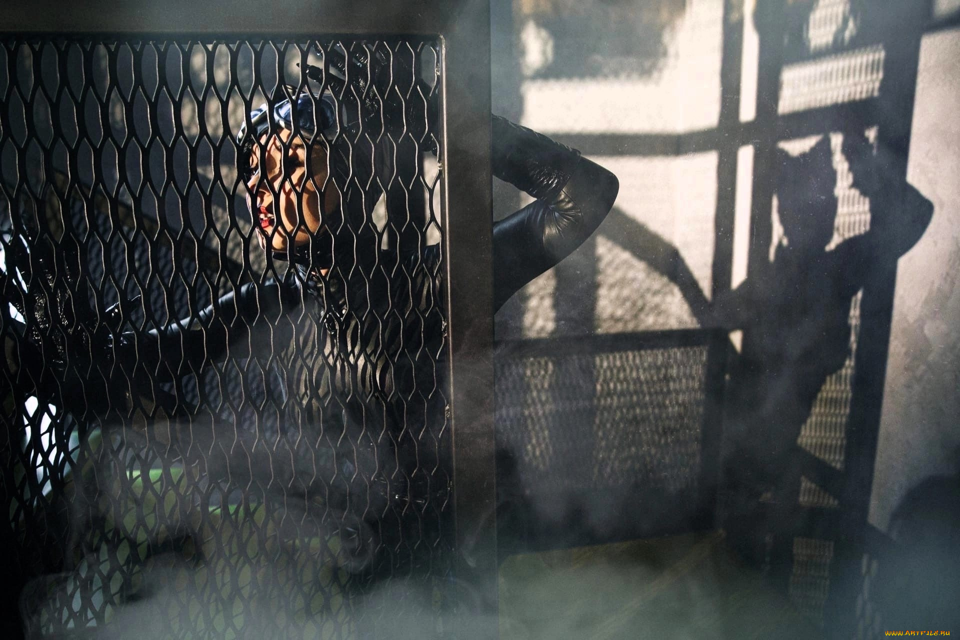 девушки, анна, шаховская, образ, косплей, наряд, костюм, решетка, тень