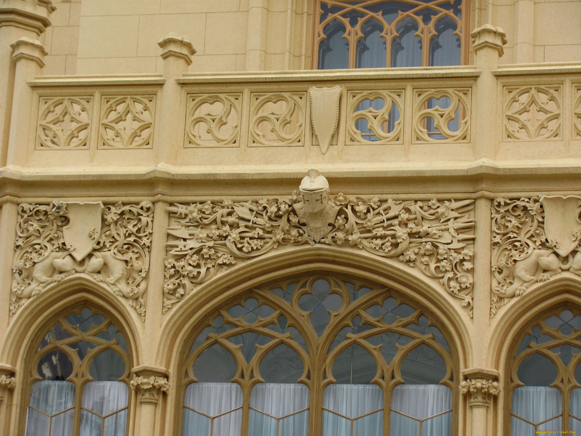 разное, элементы, архитектуры, элементы, архитектура, замок