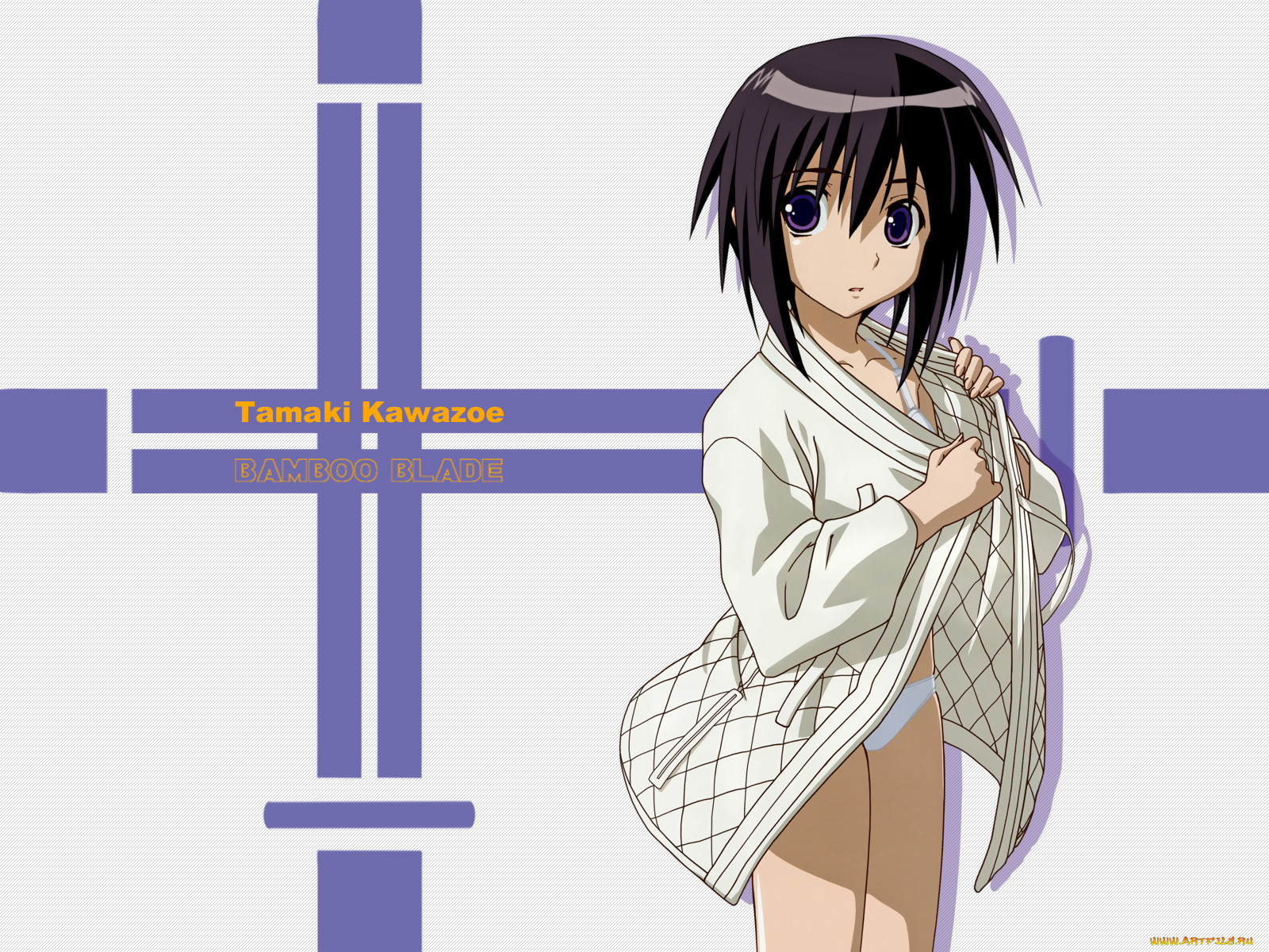 аниме, bamboo, blade
