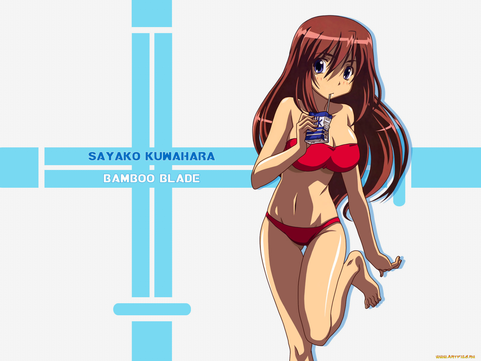 аниме, bamboo, blade