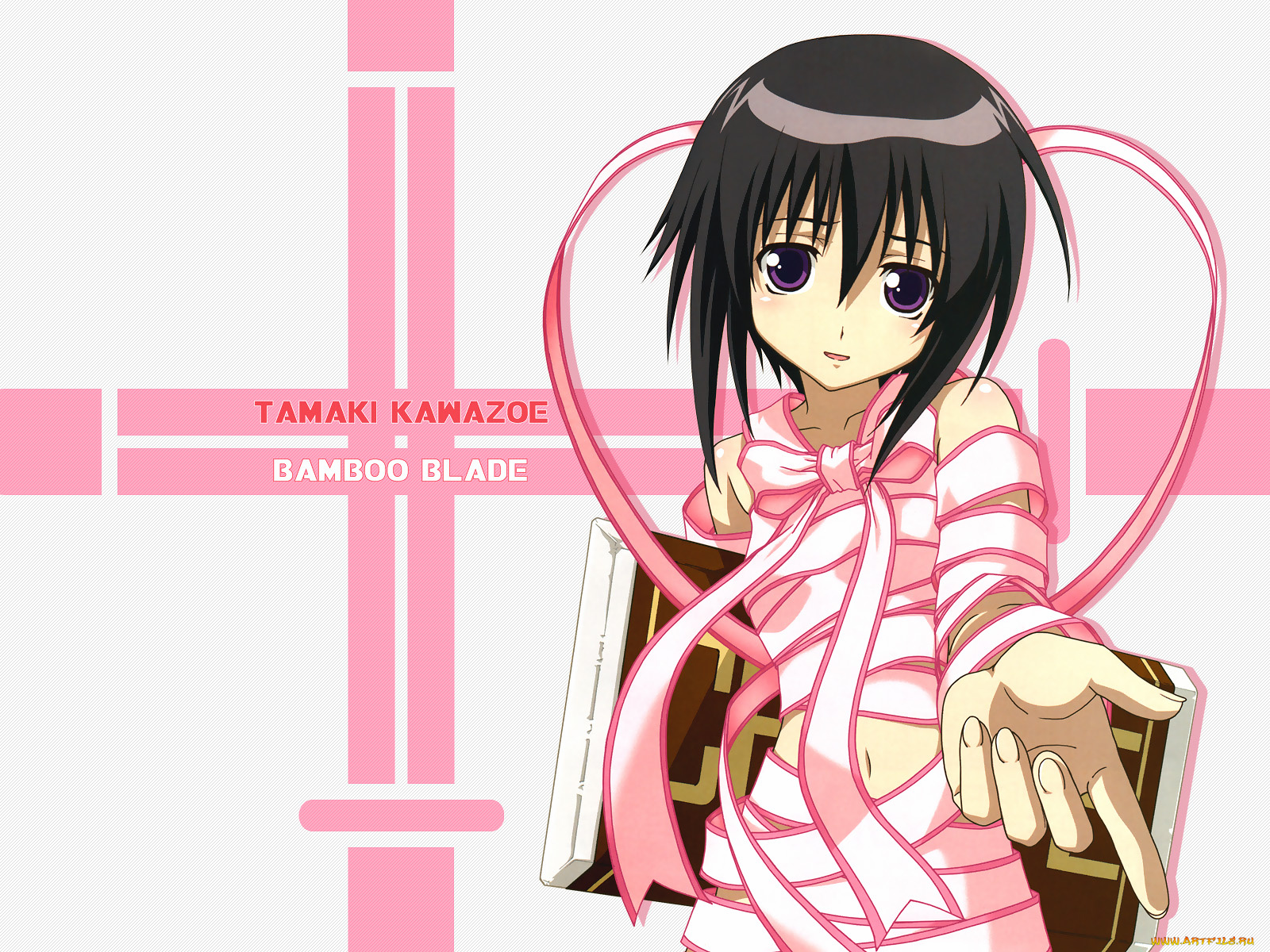 аниме, bamboo, blade