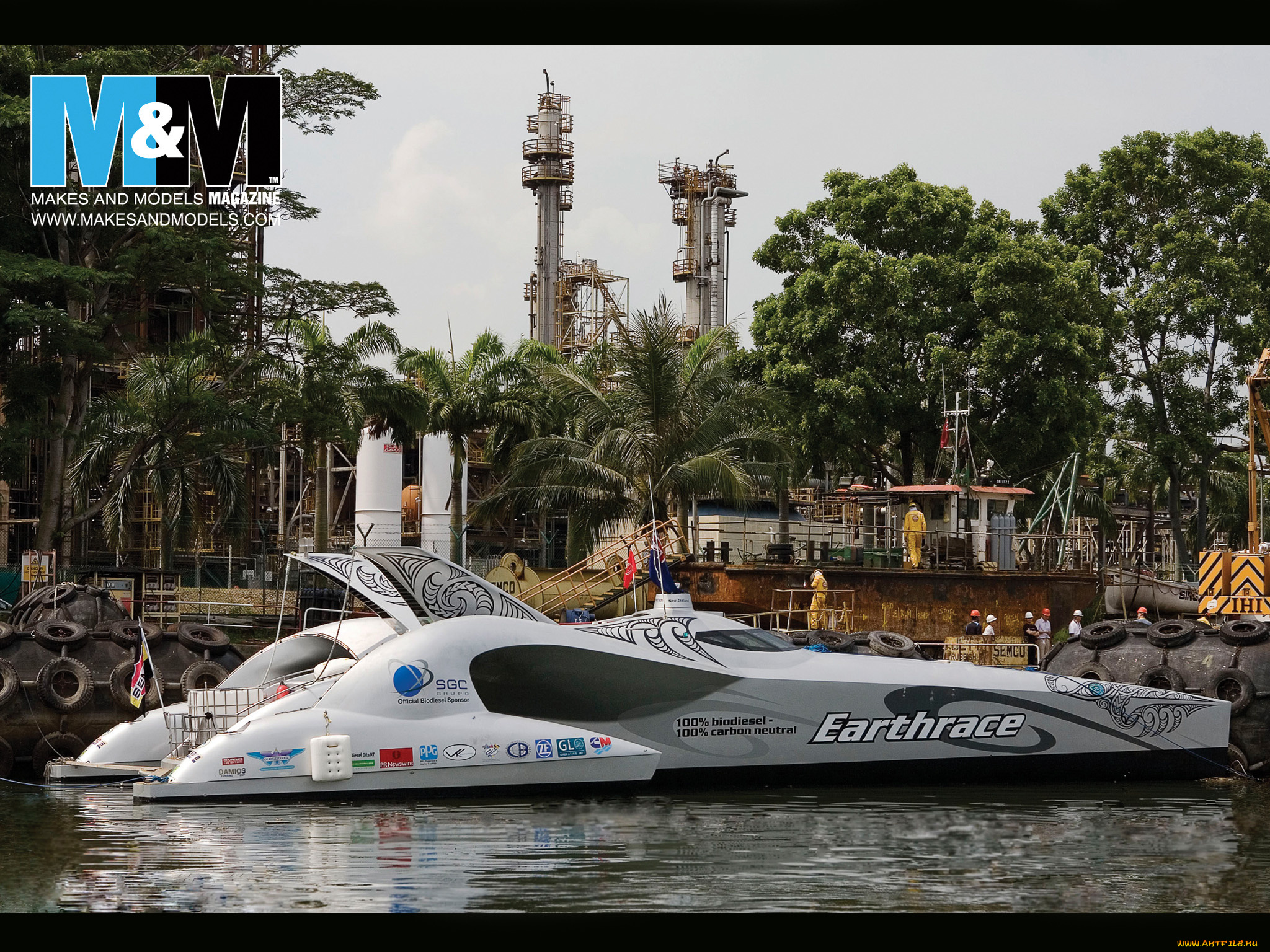 корабли, глиссеры