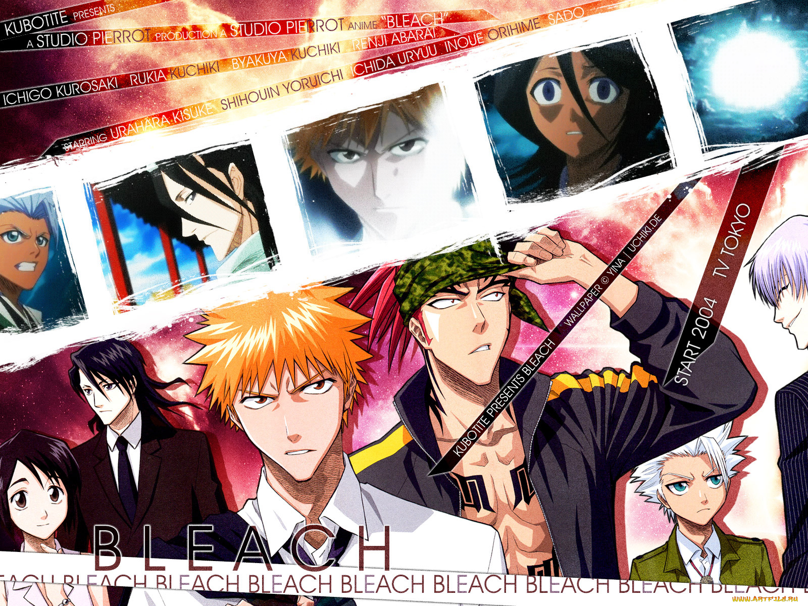 аниме, bleach