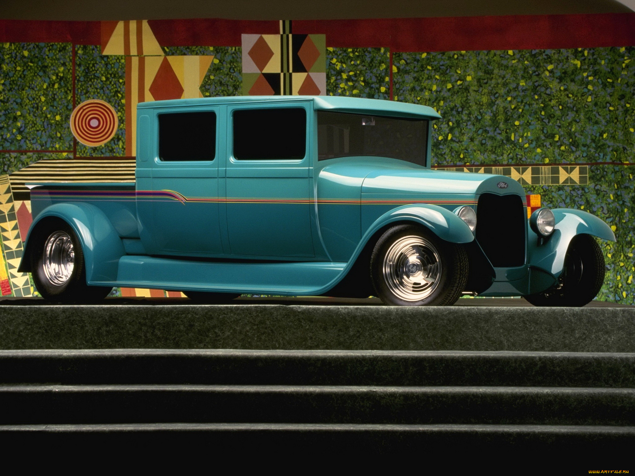 автомобили, custom, pick, up