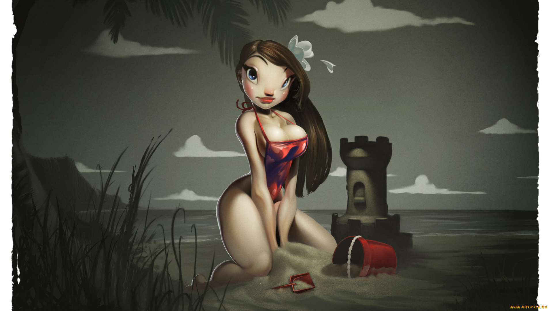 рисованные, люди