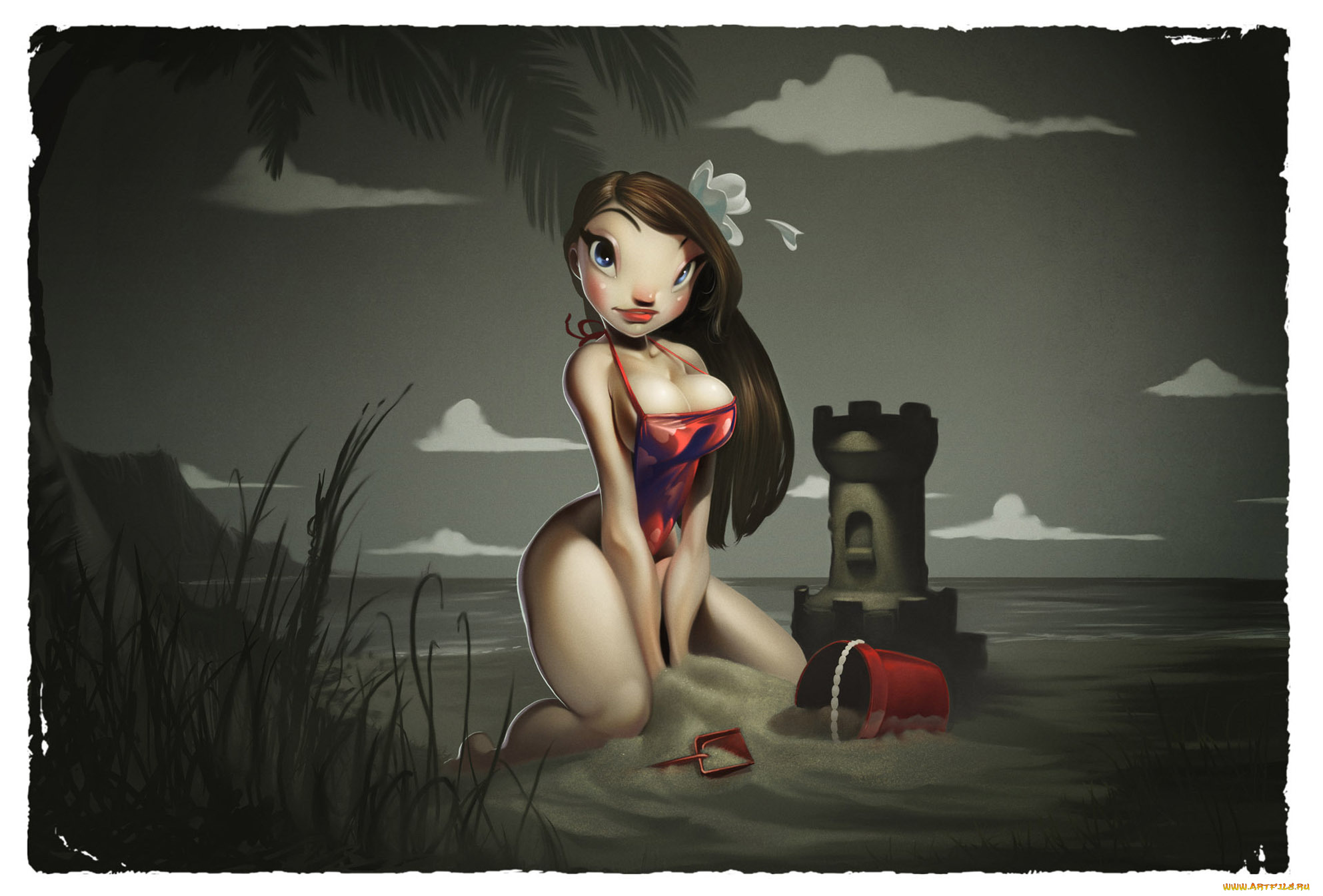 рисованные, люди