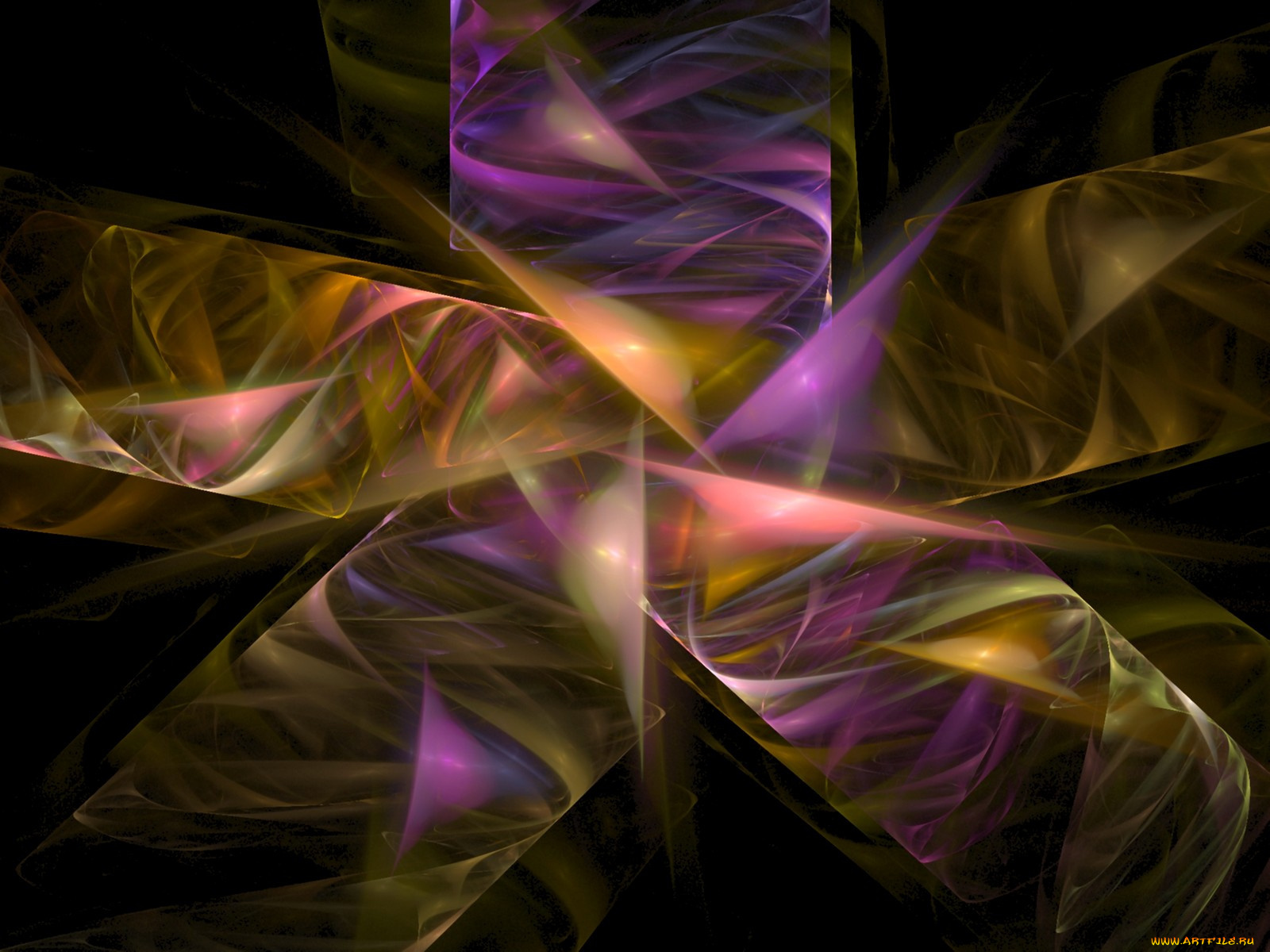 3д, графика, fractal, фракталы, узор, цвета, фон