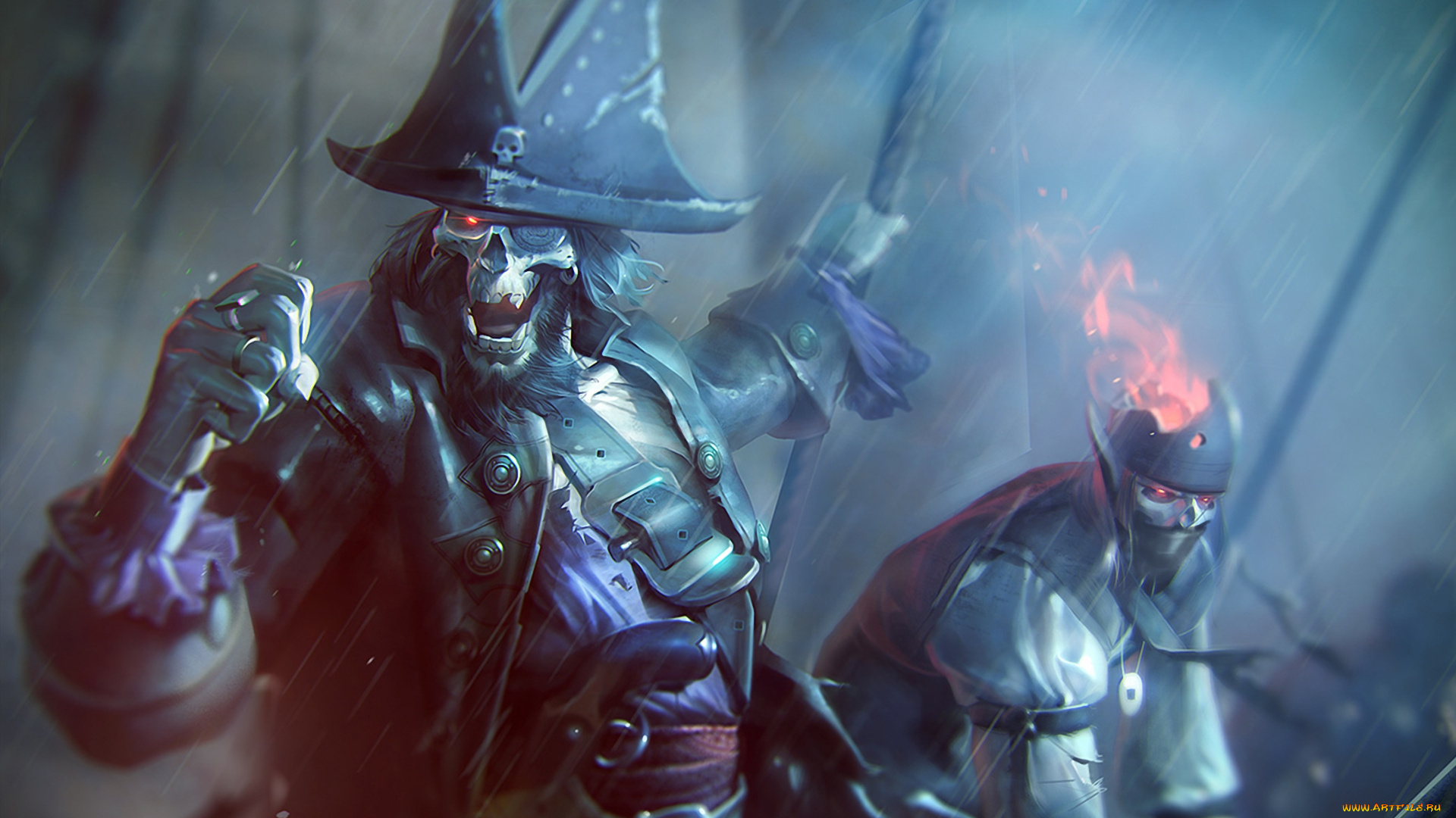 фэнтези, нежить, пираты