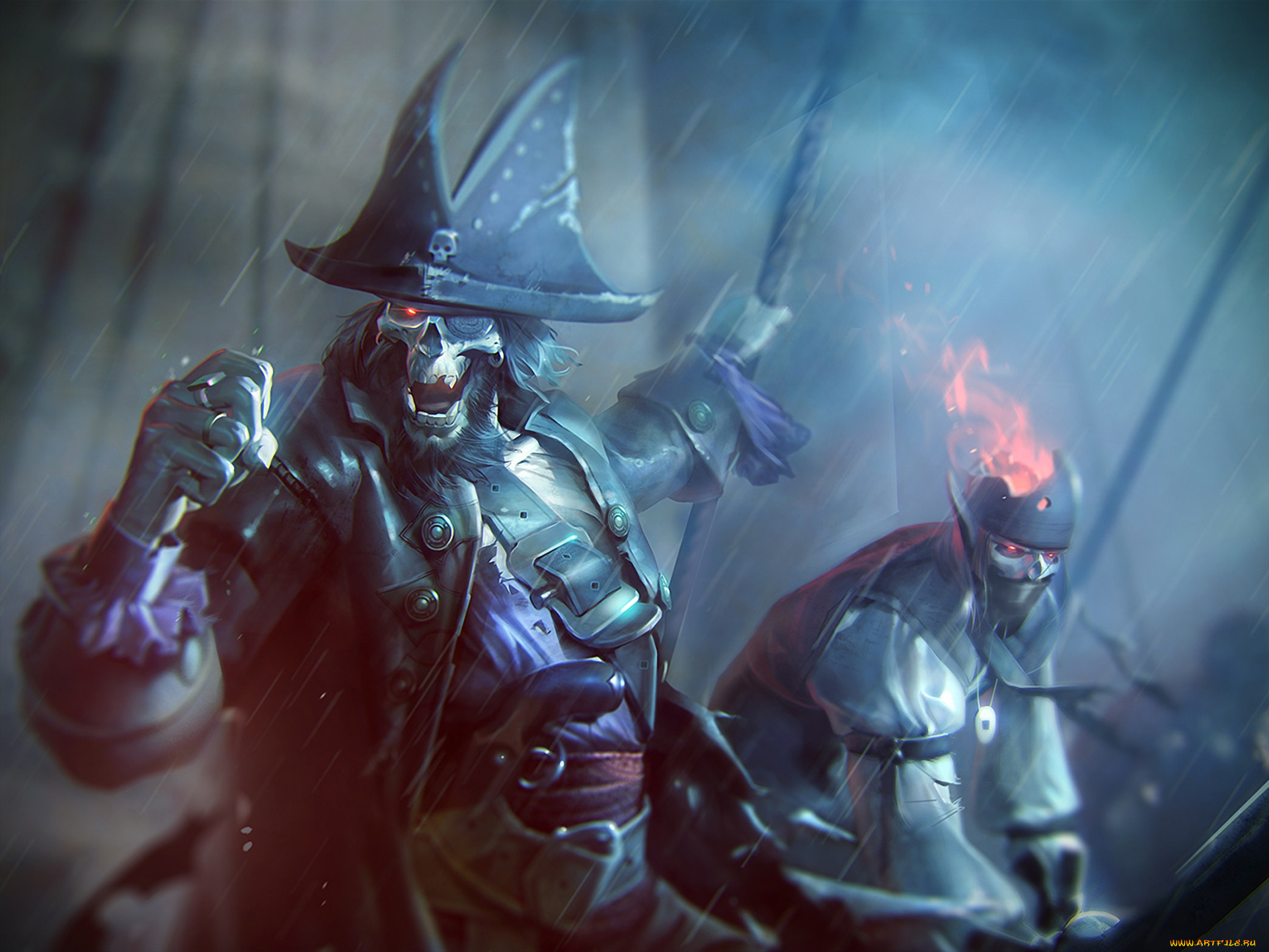 фэнтези, нежить, пираты