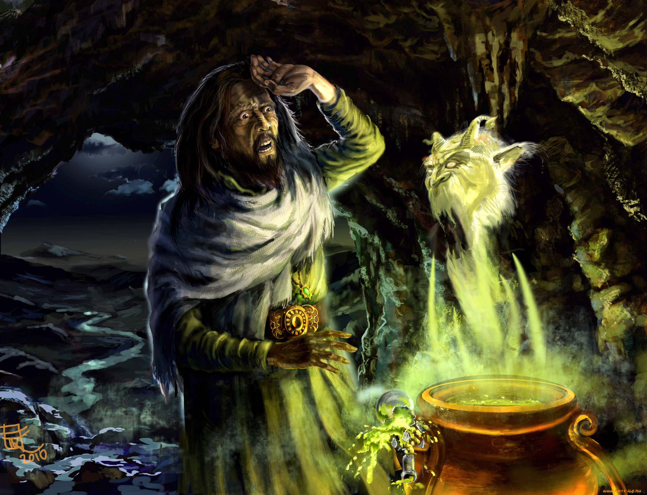 фэнтези, маги, колдун