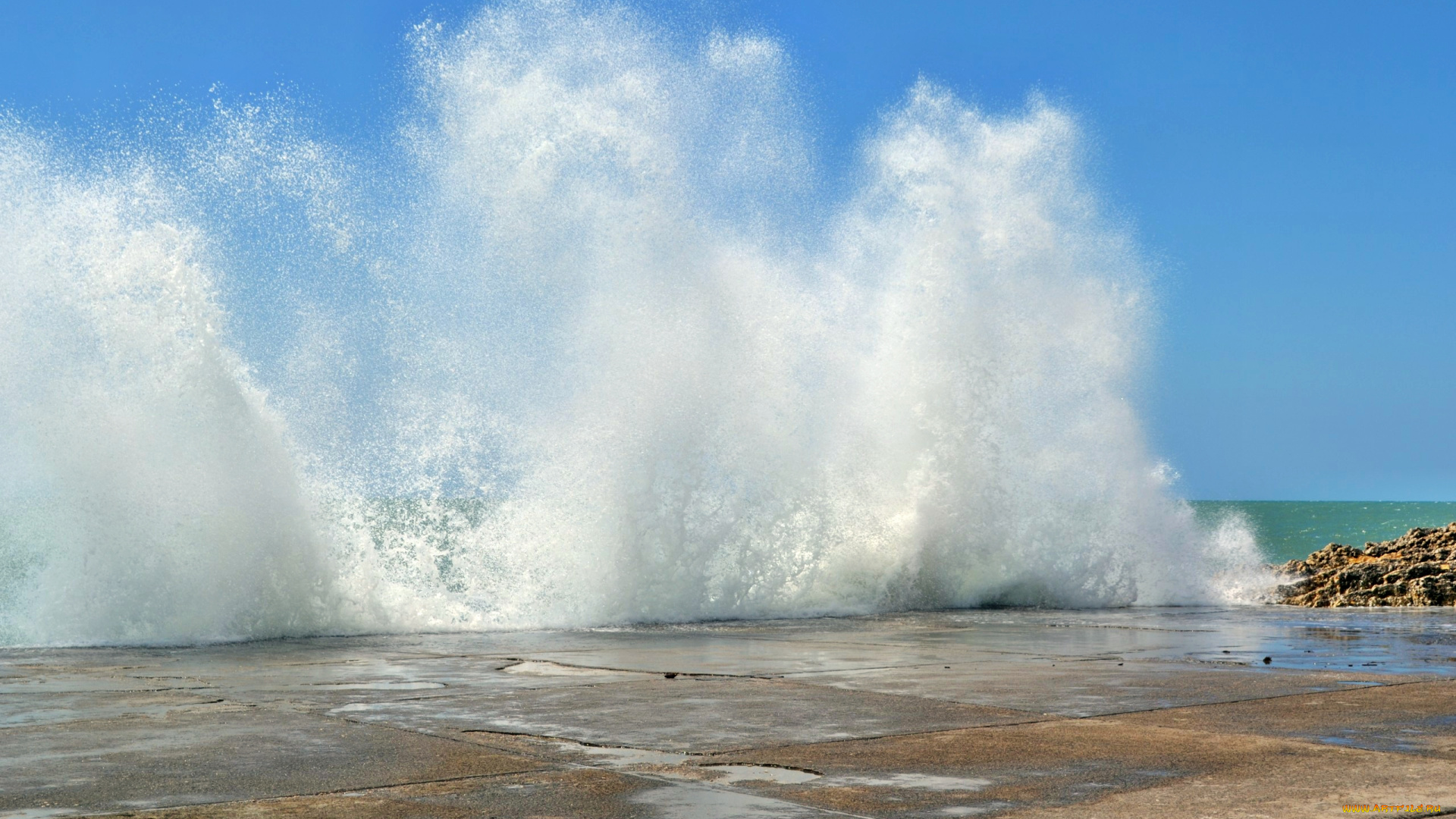 адриатика, Черногория, природа, стихия, брызги, побережье, море, прибой