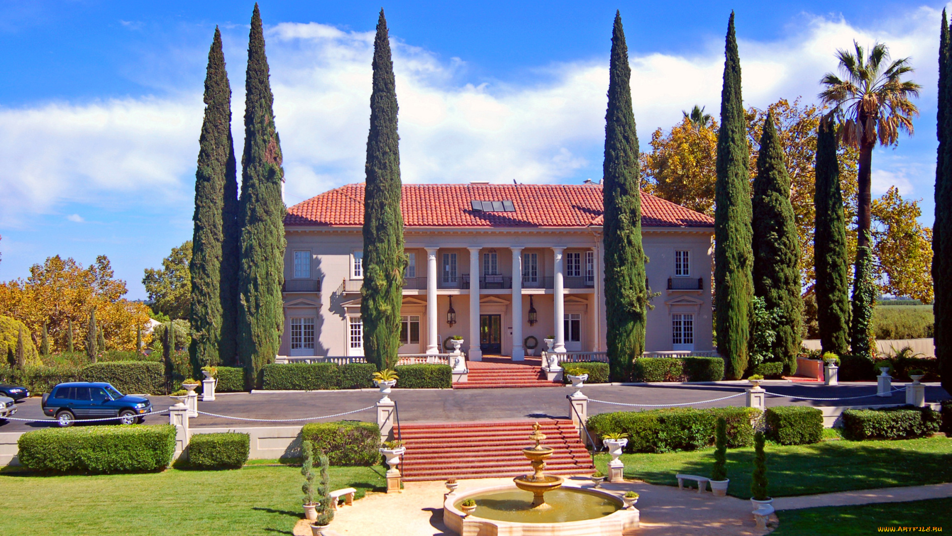 города, -, здания, , дома, деревья, дом