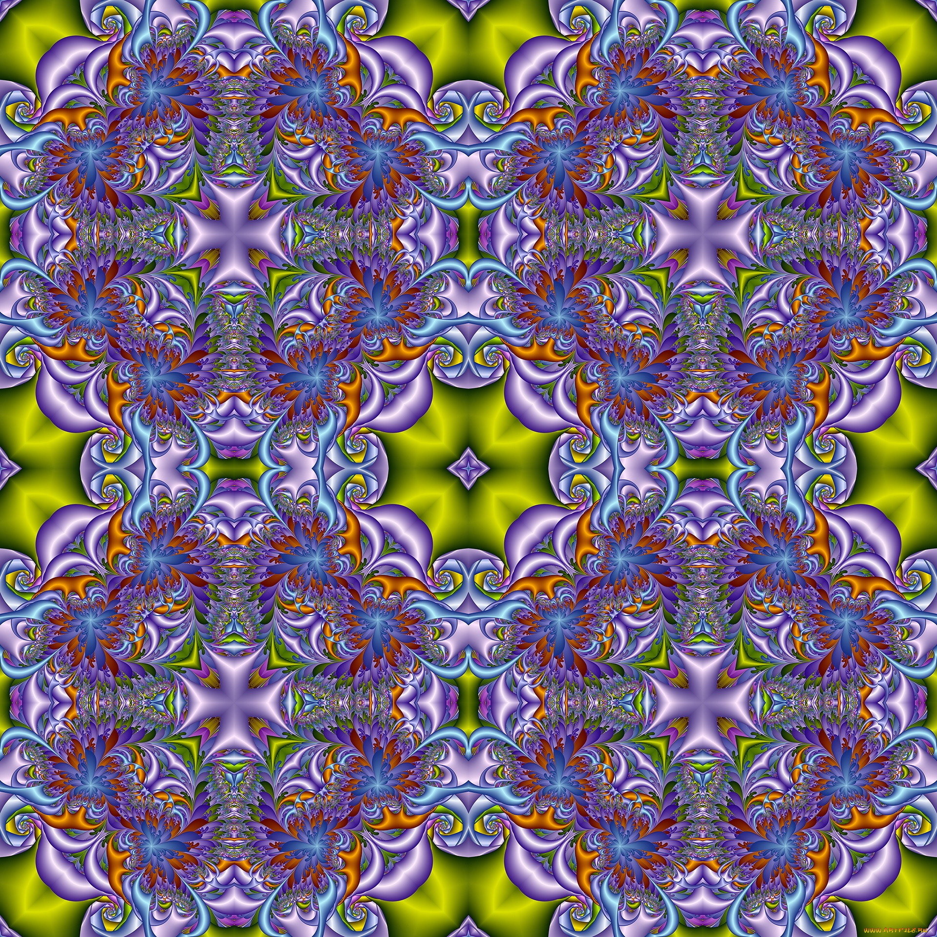 3д, графика, fractal, , фракталы, цвета, фон, узор