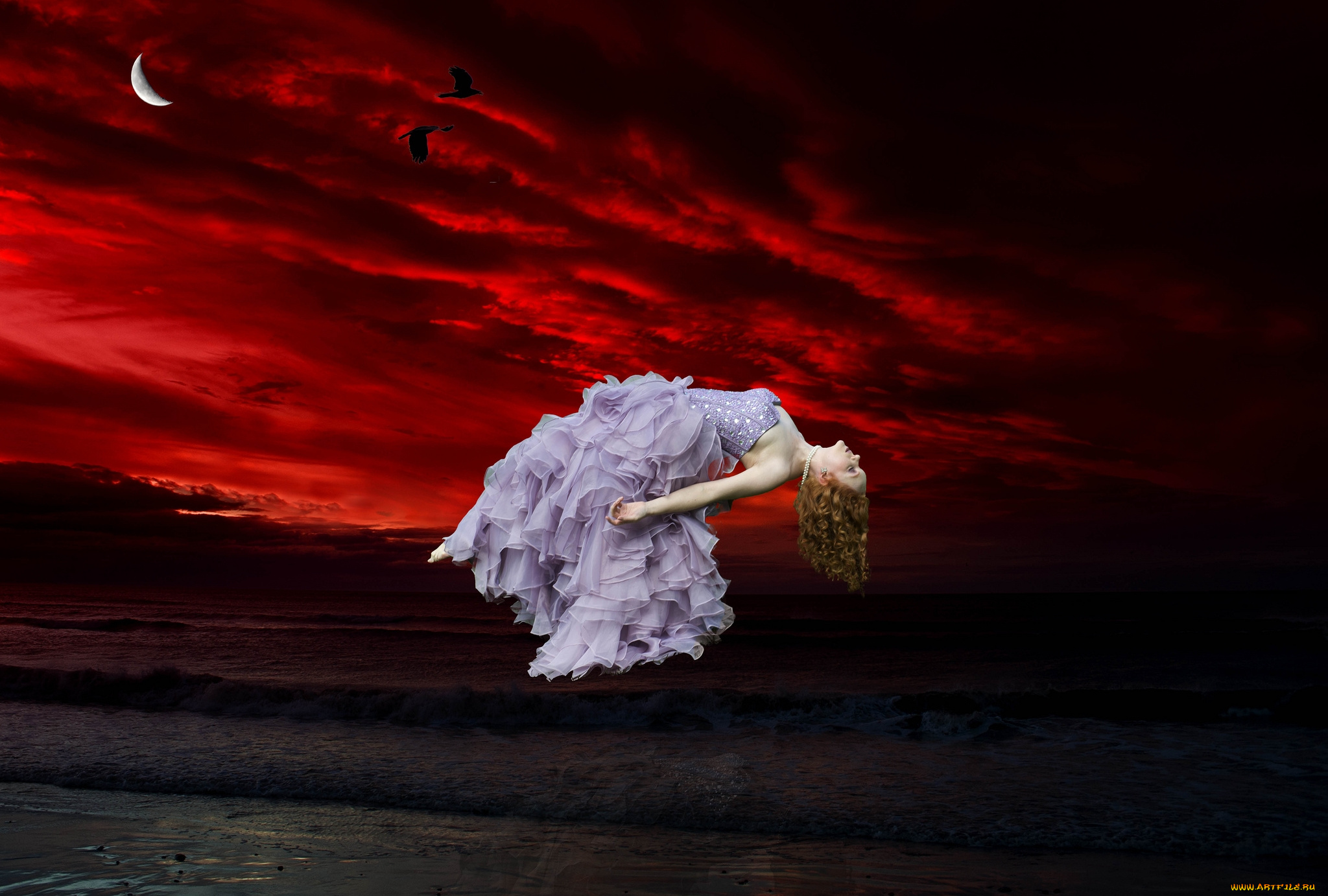 фэнтези, фотоарт, девушка