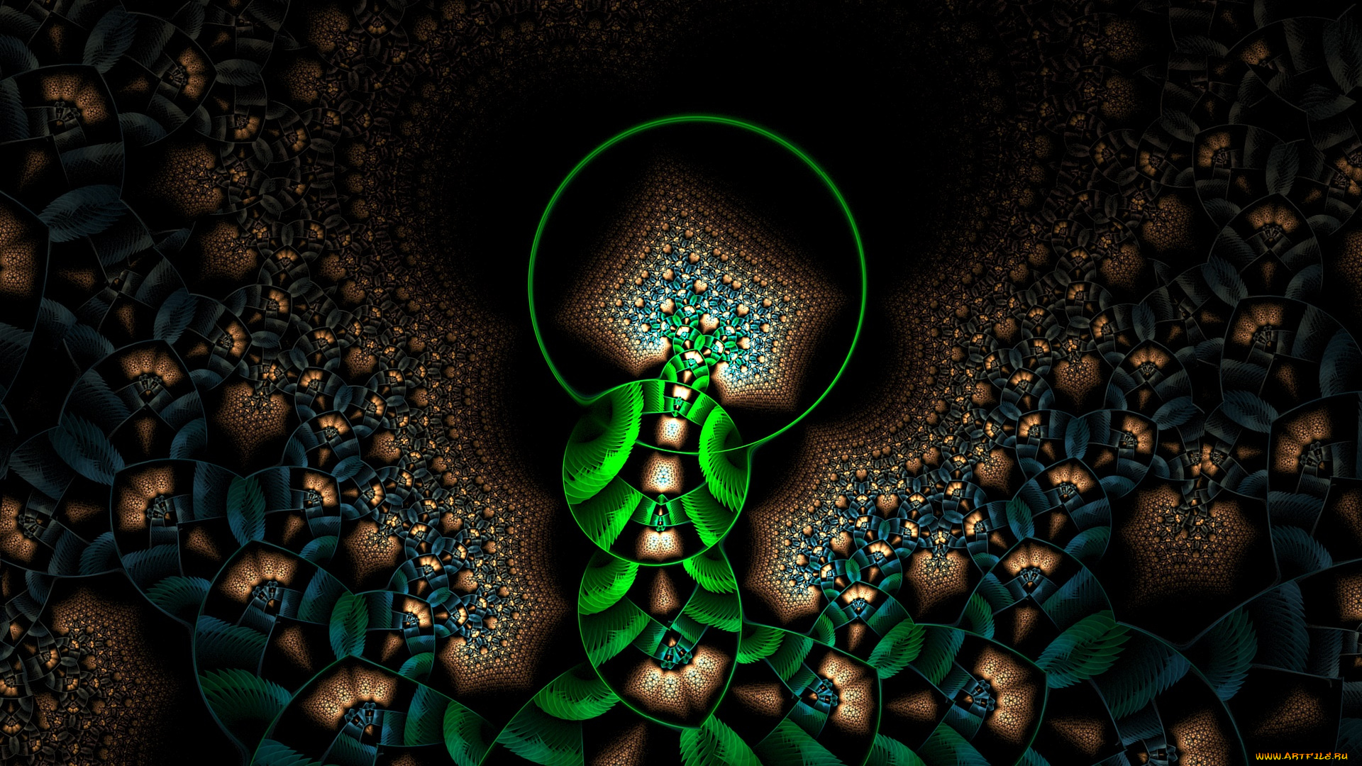 3д, графика, фракталы, , fractal, фон, узор, цвета