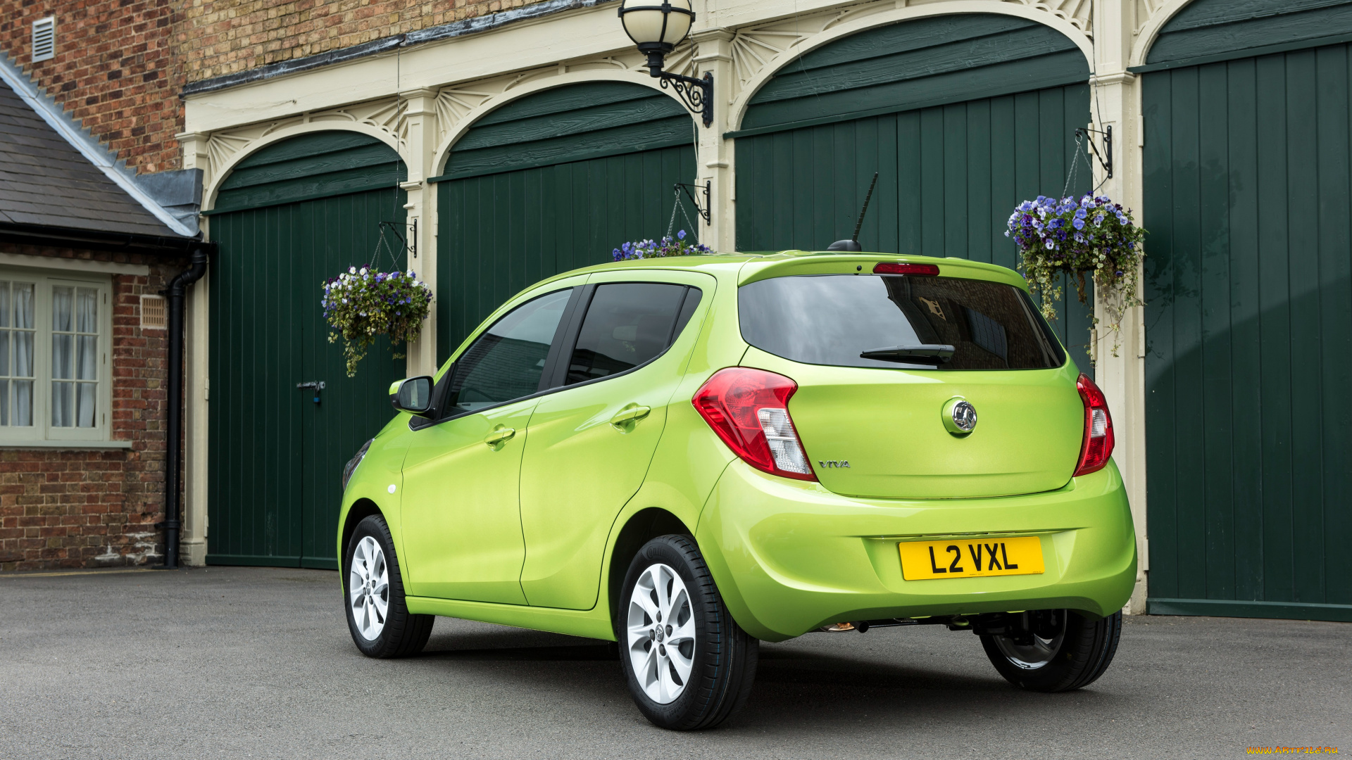 автомобили, opel, karl, зеленый, 2015г