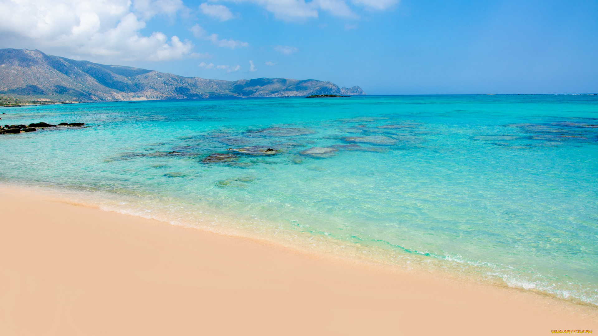 природа, побережье, blue, beach, небо, summer, paradise, shore, sea, sand, песок, берег, пляж, море, волны