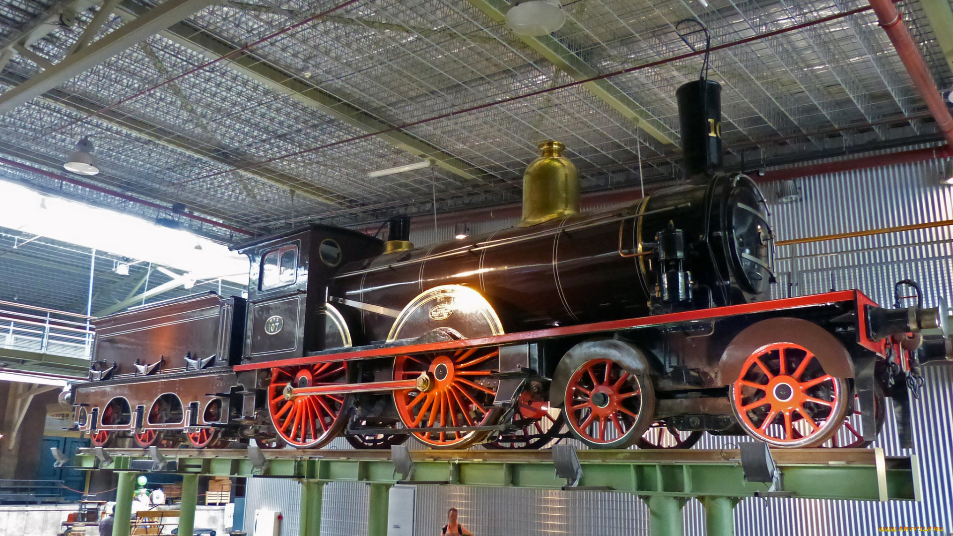 техника, паровозы, дорога, железная, рельсы, паровоз