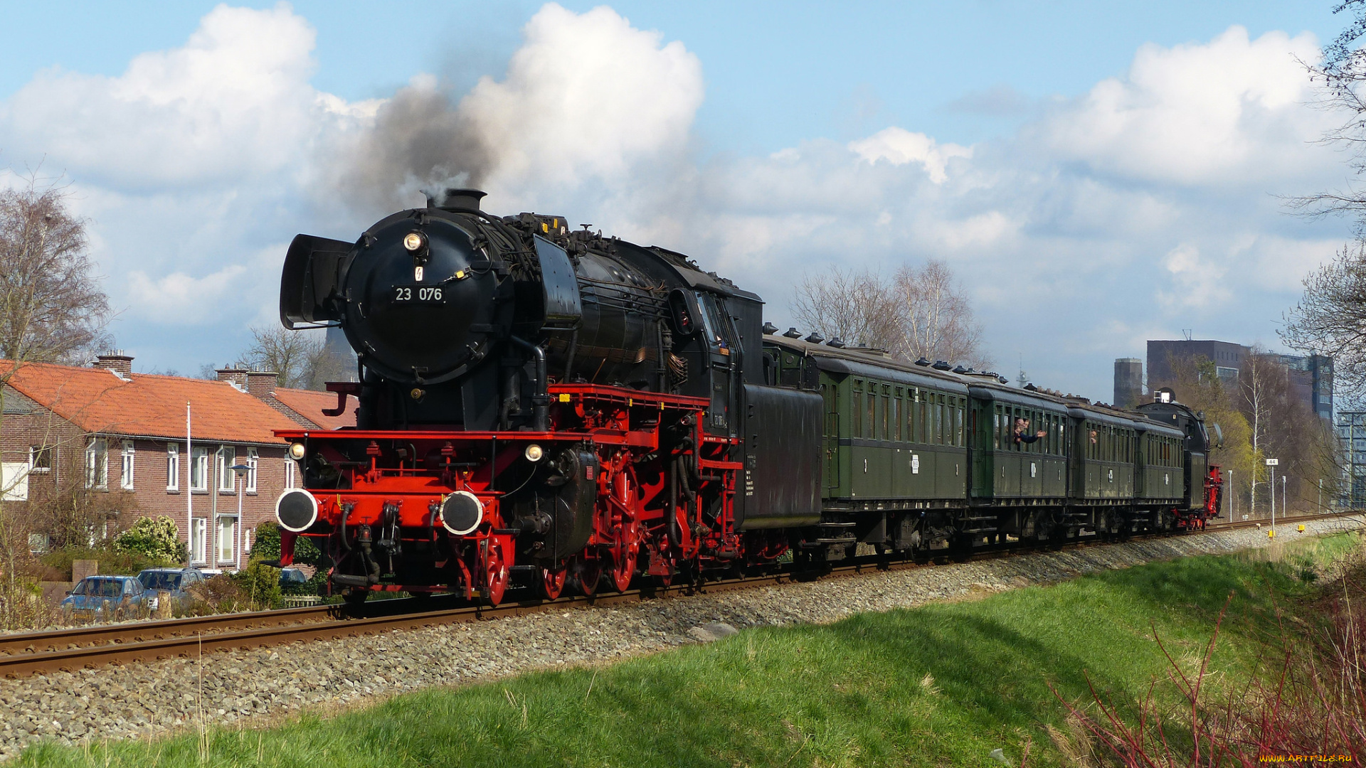 техника, паровозы, паровоз, рельсы, дорога, железная