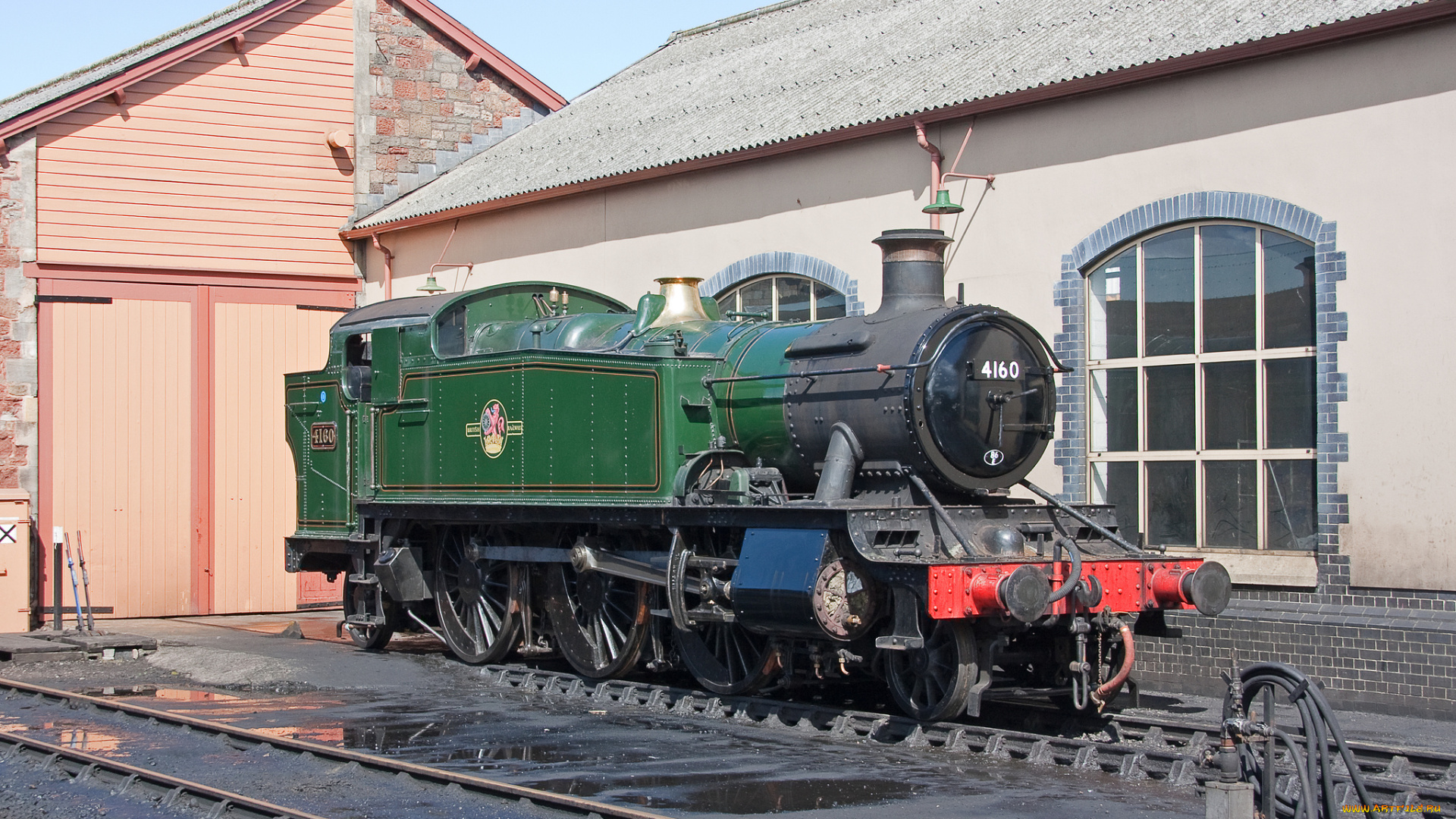 техника, паровозы, рельсы, дорога, железная, паровоз