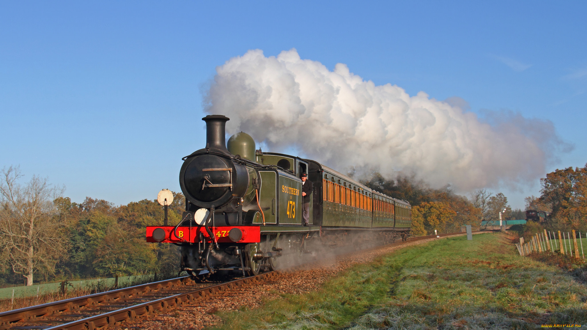 техника, паровозы, рельсы, паровоз, дорога, железная