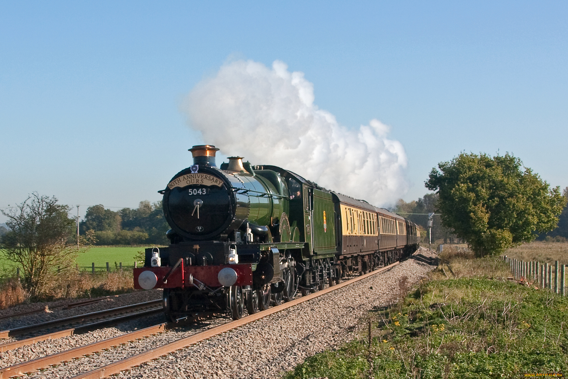 техника, паровозы, паровоз, железная, дорога, рельсы