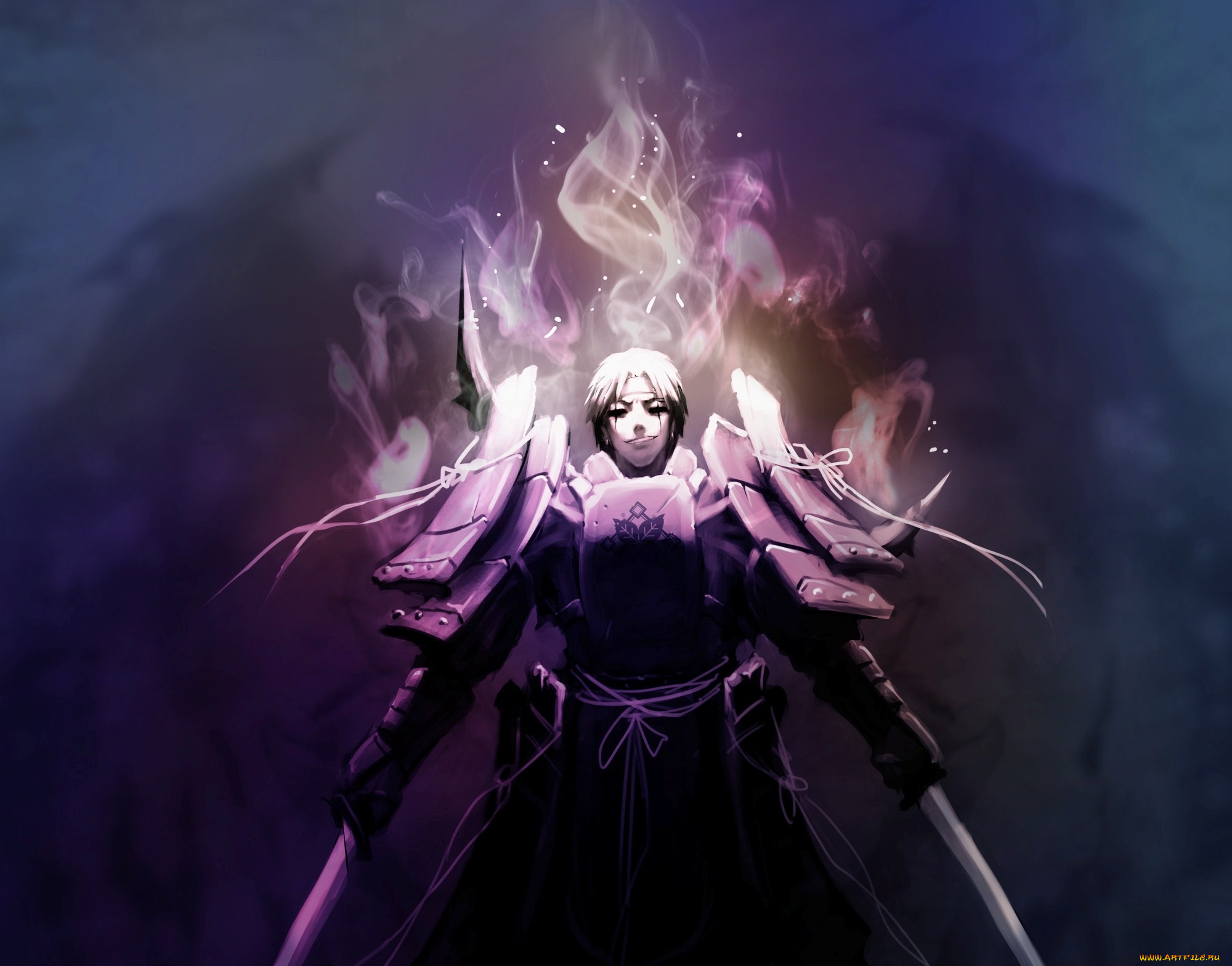 аниме, оружие, , техника, , технологии, парень, мечи, самурай, аура, арт