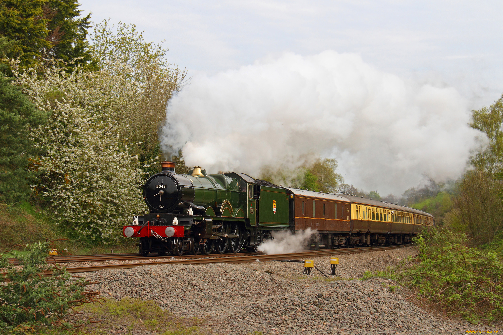 техника, паровозы, паровоз, дорога, железная, рельсы