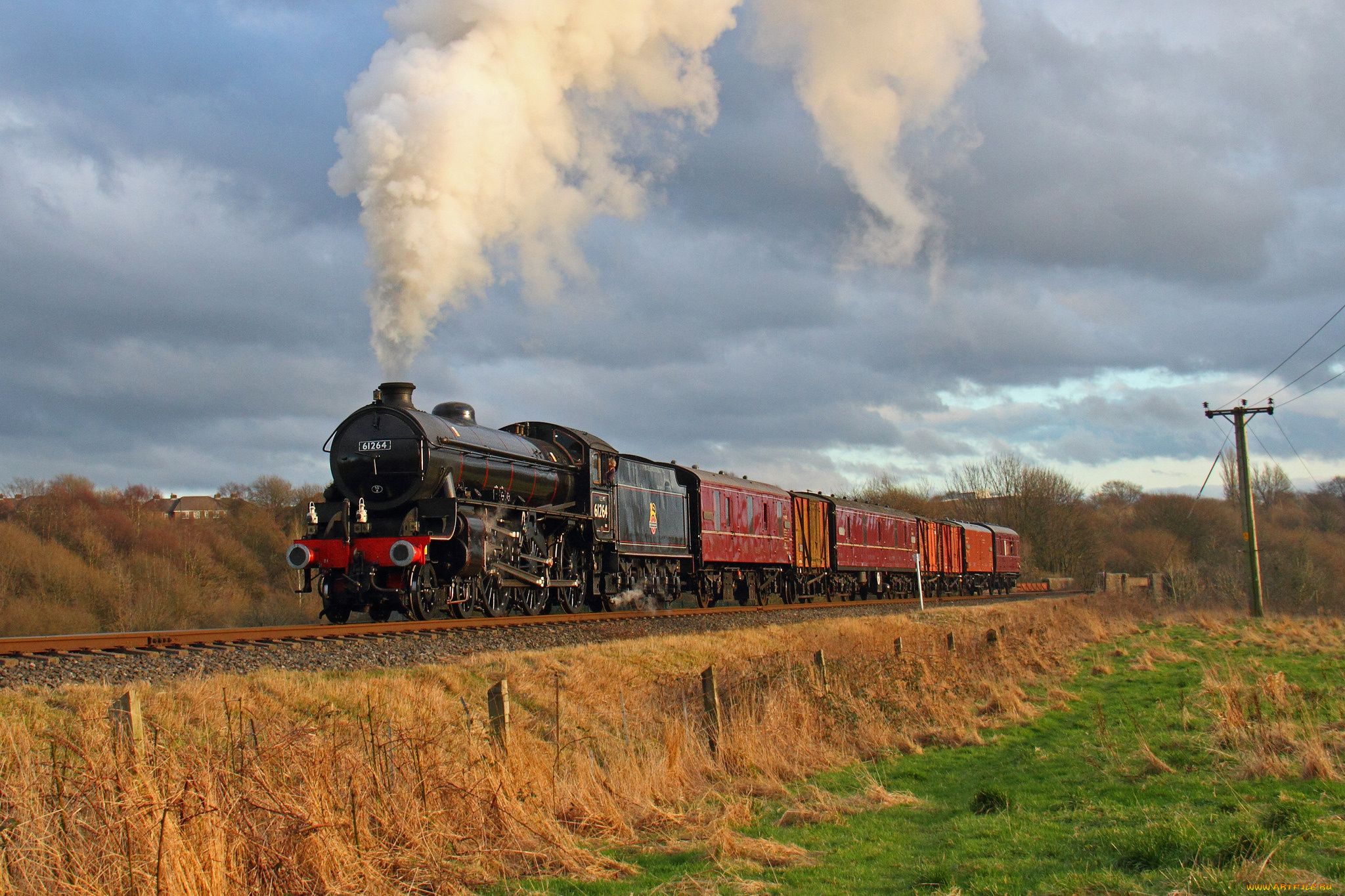 техника, паровозы, рельсы, дорога, железная, паровоз