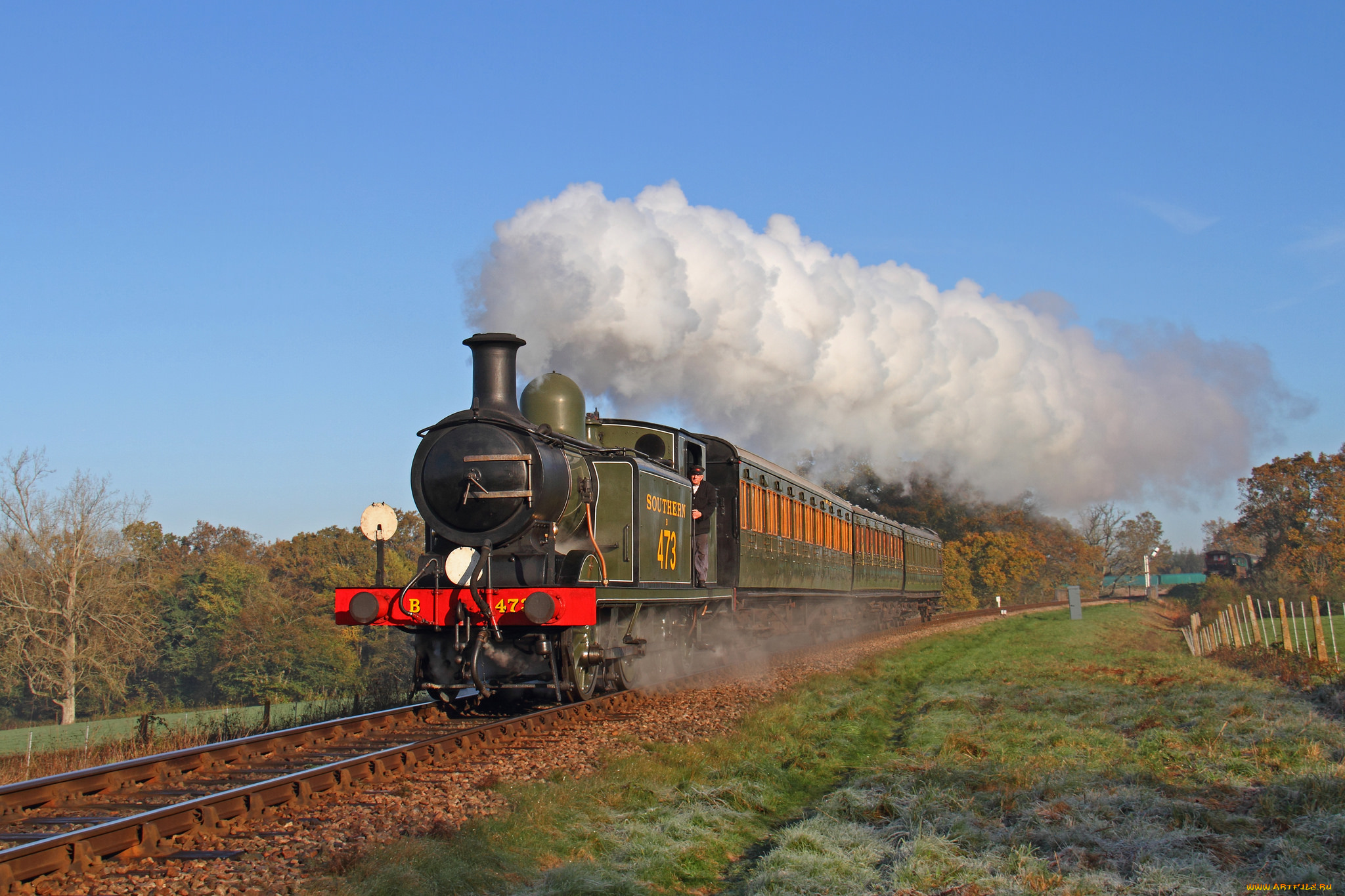 техника, паровозы, рельсы, паровоз, дорога, железная