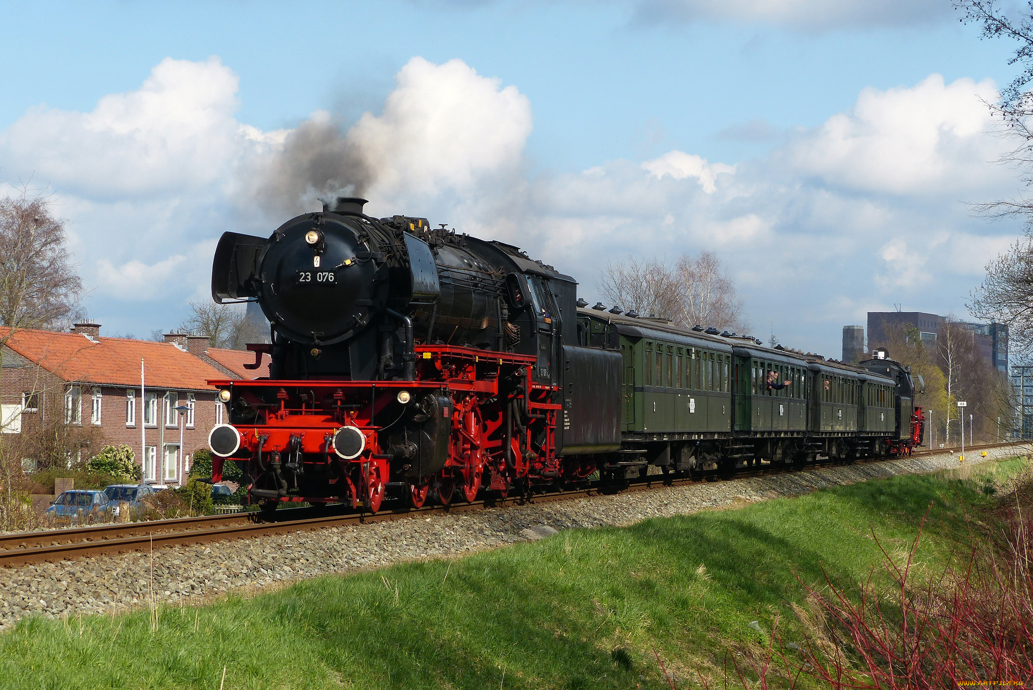 техника, паровозы, паровоз, рельсы, дорога, железная