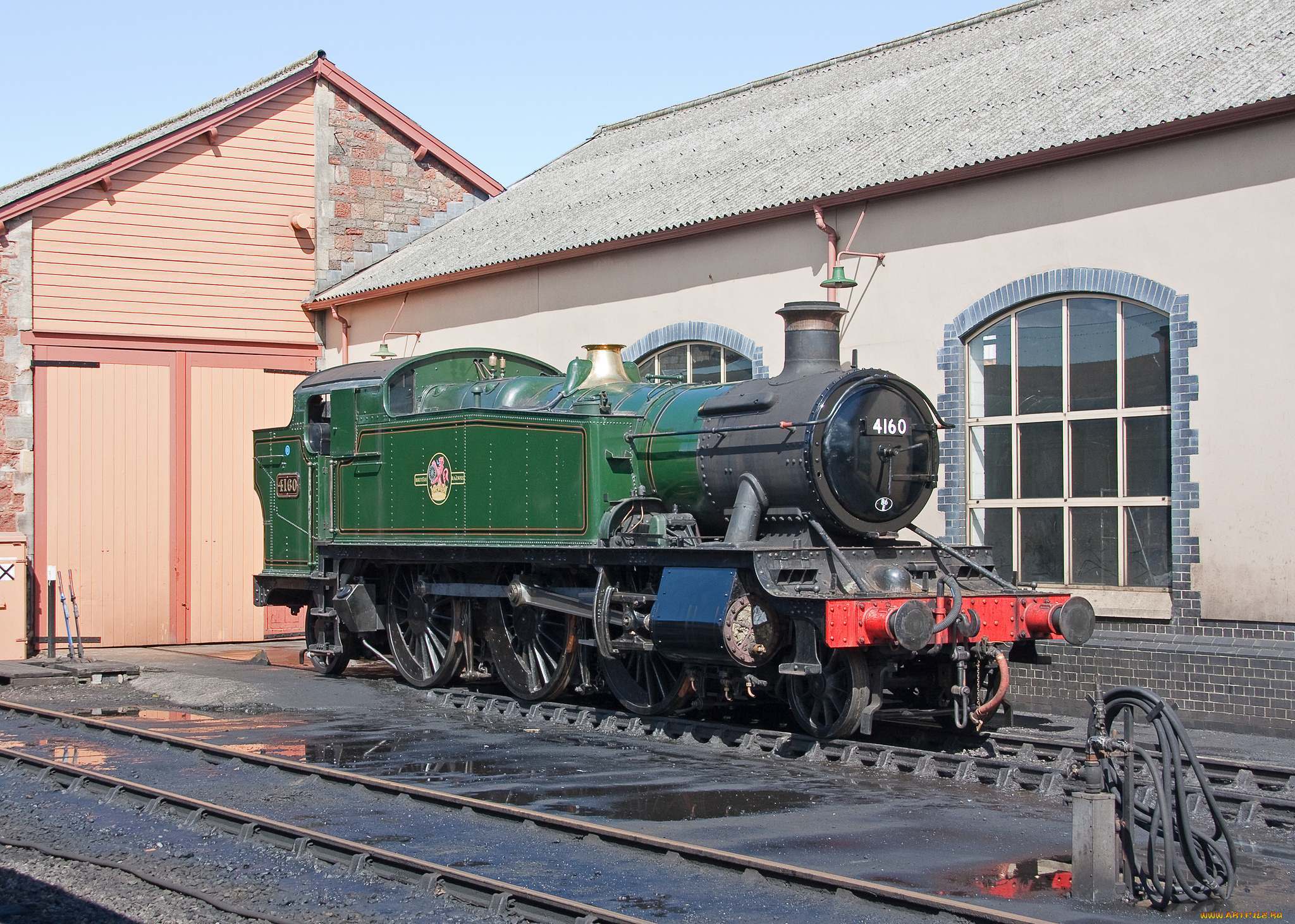 техника, паровозы, рельсы, дорога, железная, паровоз