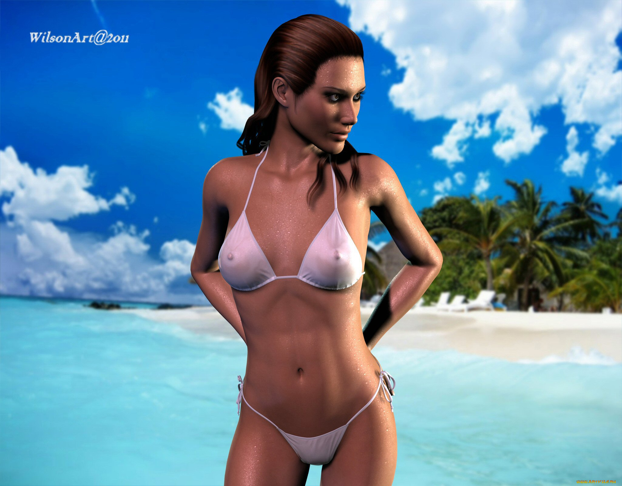 3д, графика, люди, , people, фон, взгляд, девушка