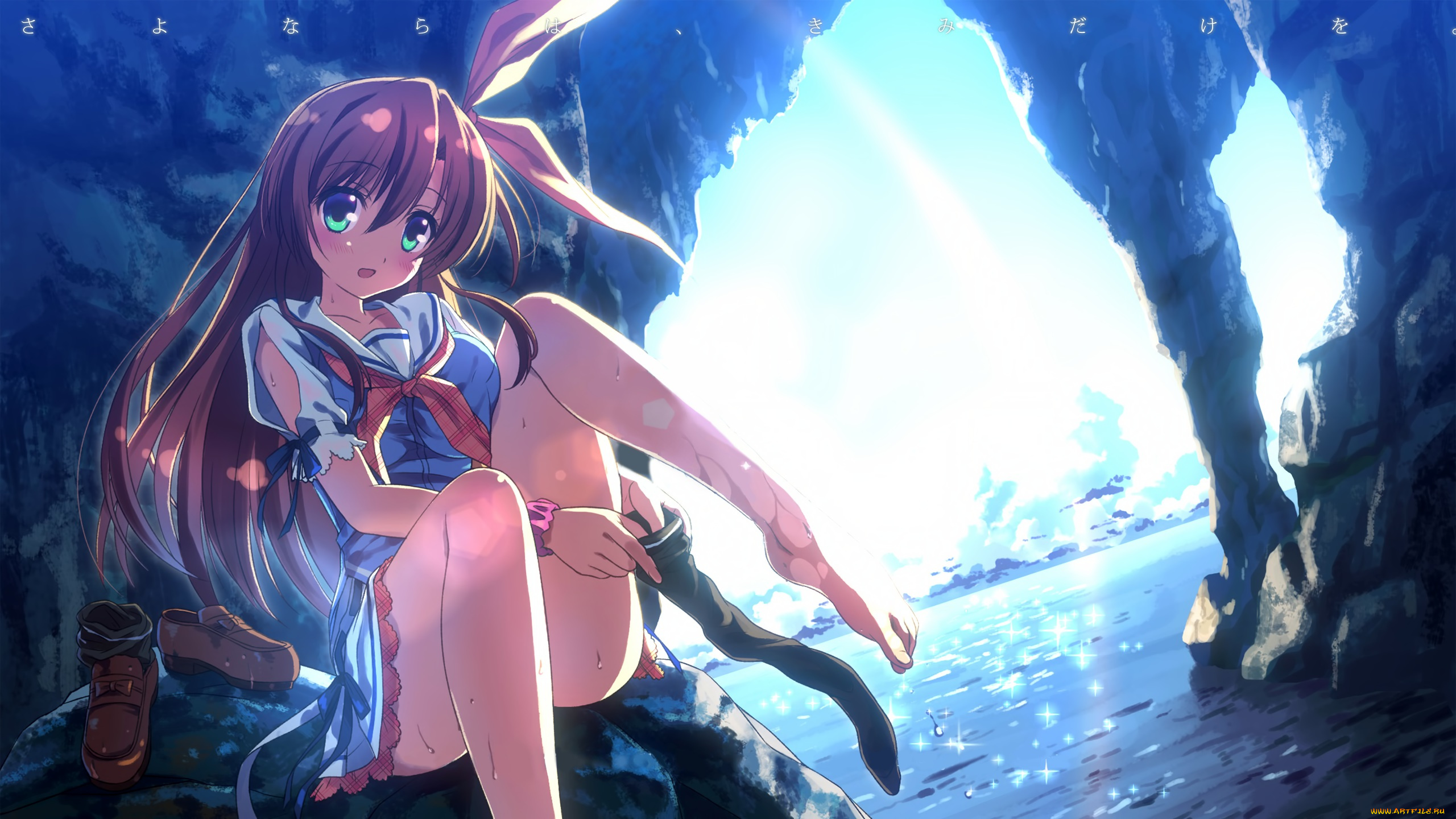 soreyori, no, prologue, аниме, unknown, , другое, soreyori, no, prologue, sakurai, mayura, вода, девушка, tagme, artist