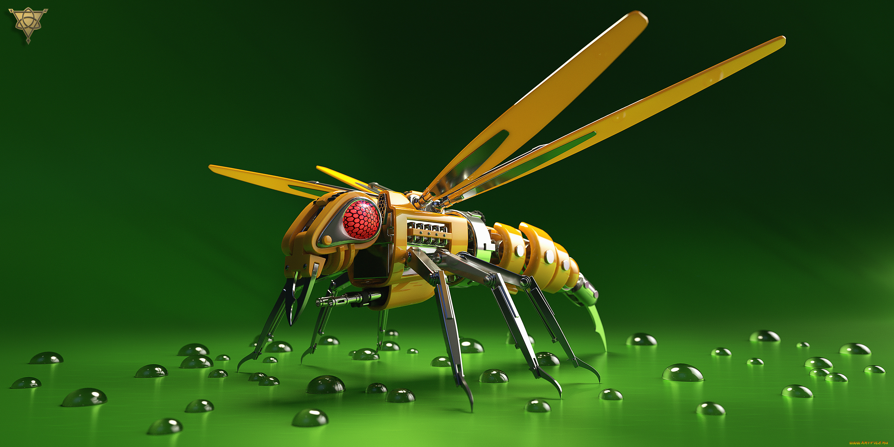 3д, графика, моделирование, , modeling, оса