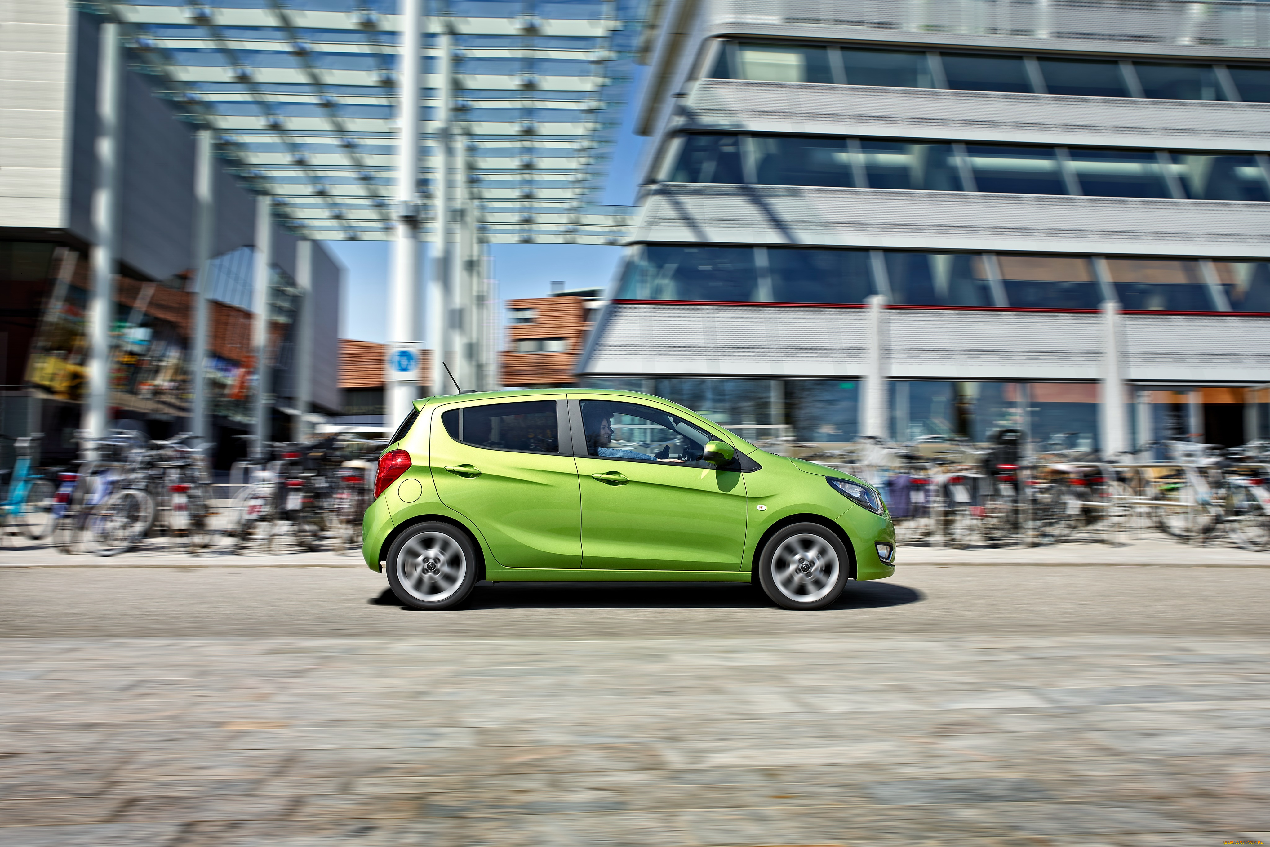 автомобили, opel, зеленый, 2015г, karl