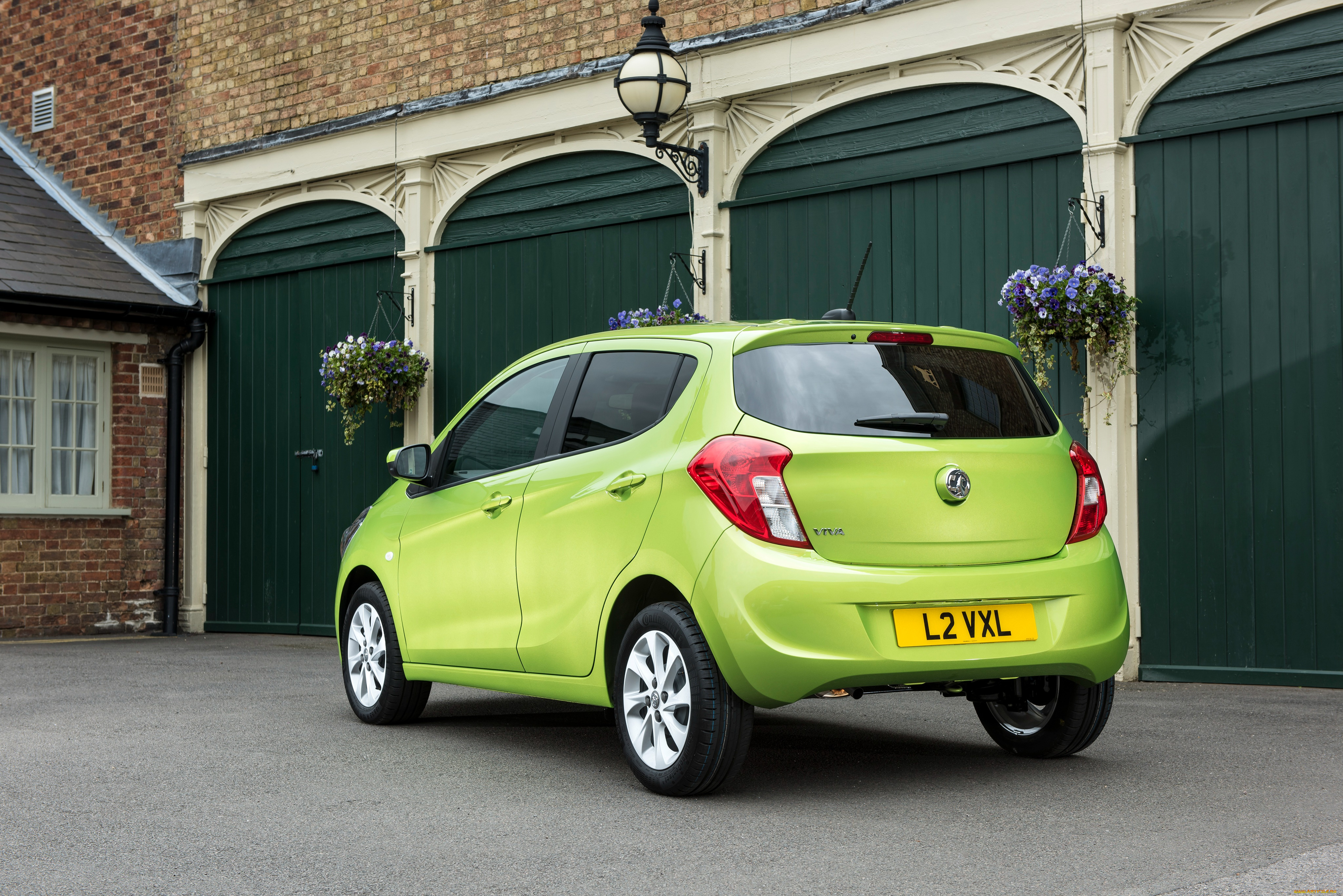 автомобили, opel, karl, зеленый, 2015г