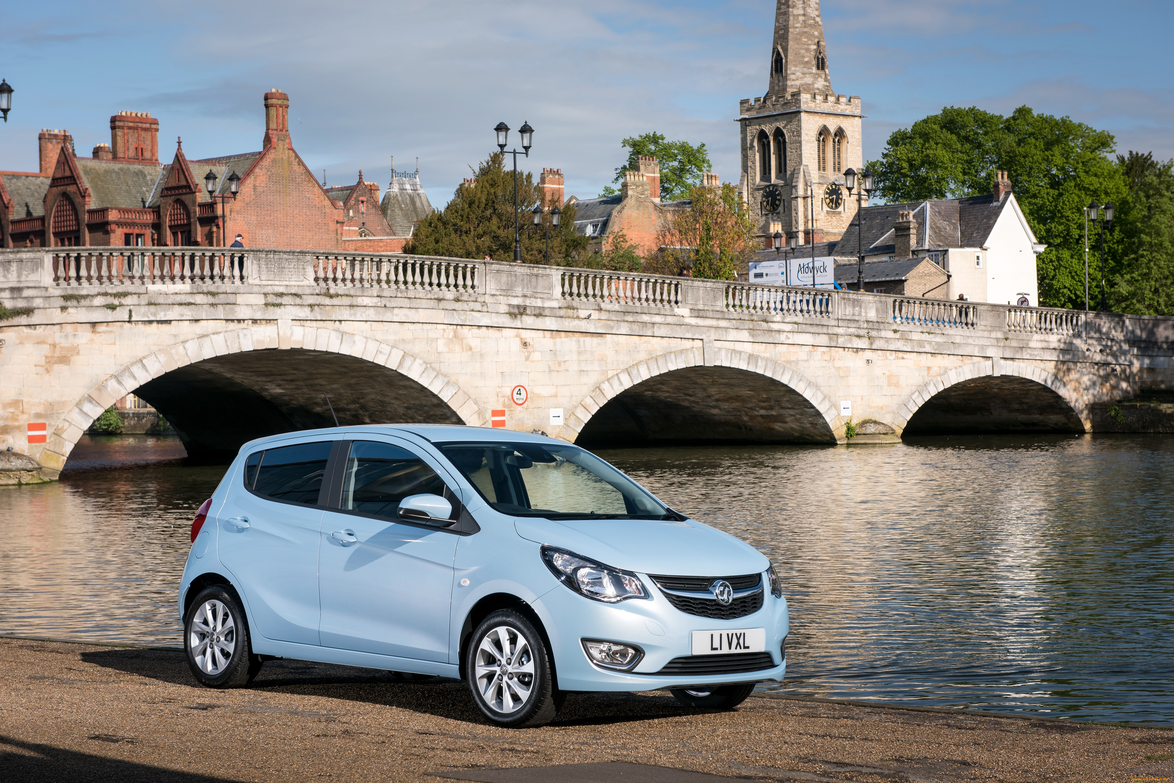 автомобили, vauxhall, серый, 2015г, viva