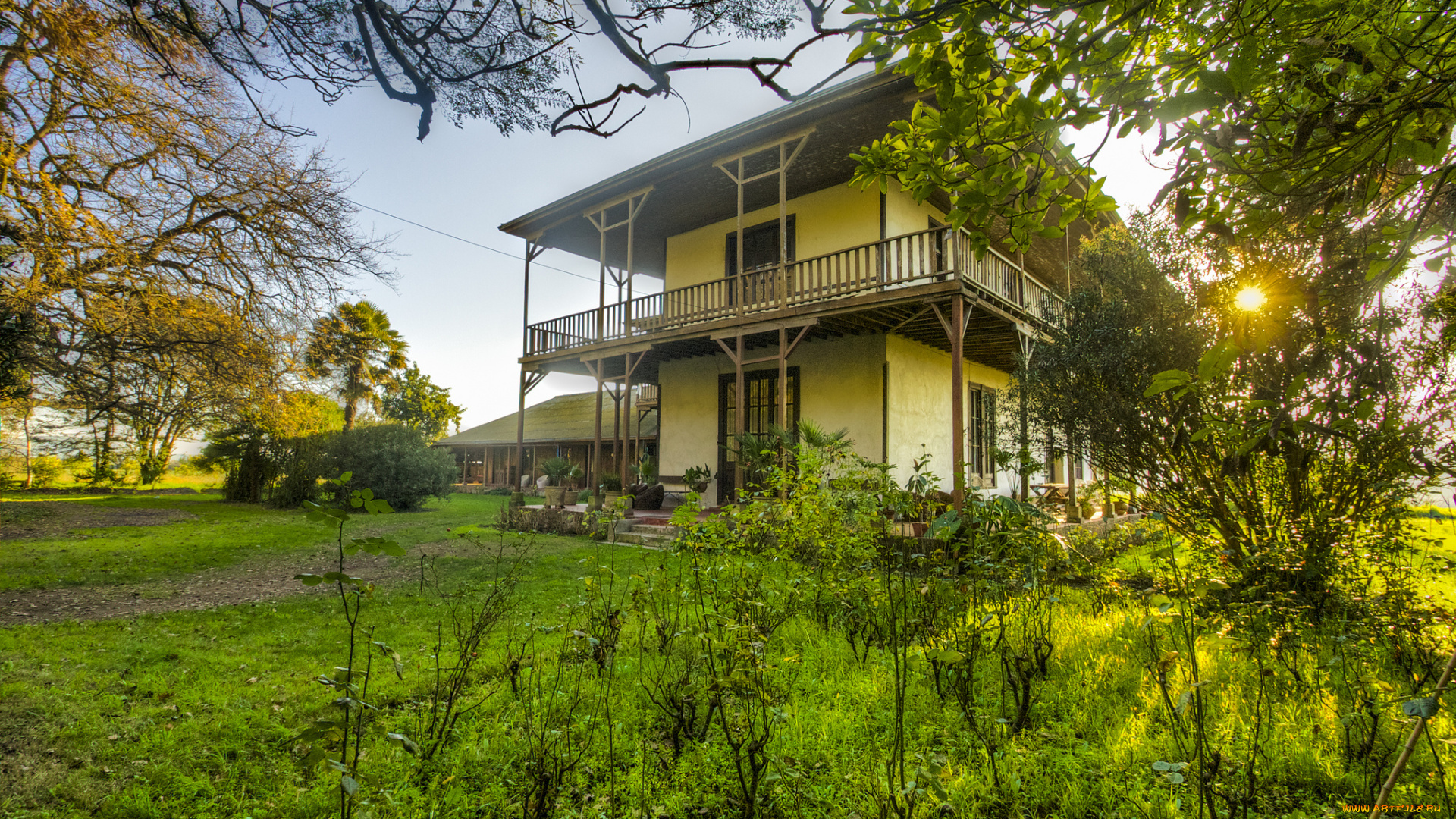 города, -, здания, , дома, загородный, дом