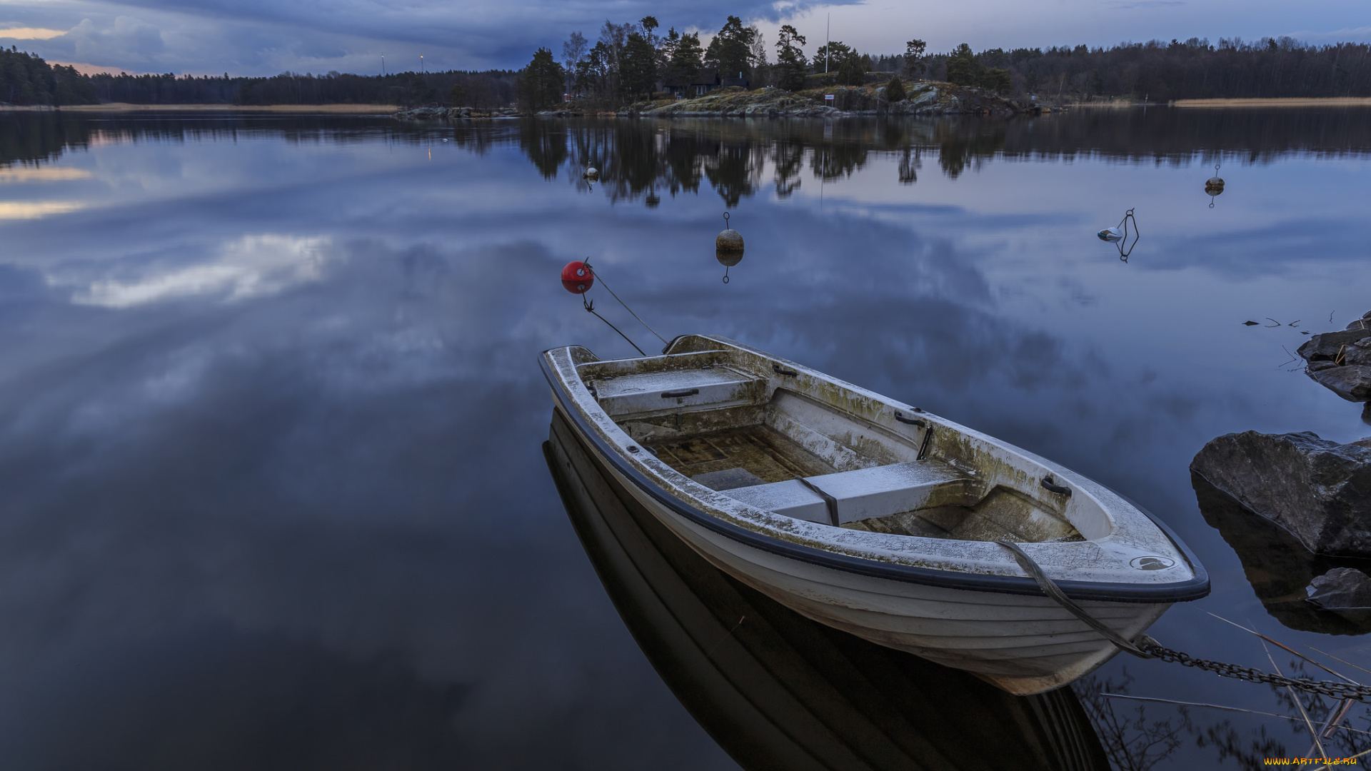 корабли, лодки, , шлюпки, заря, река