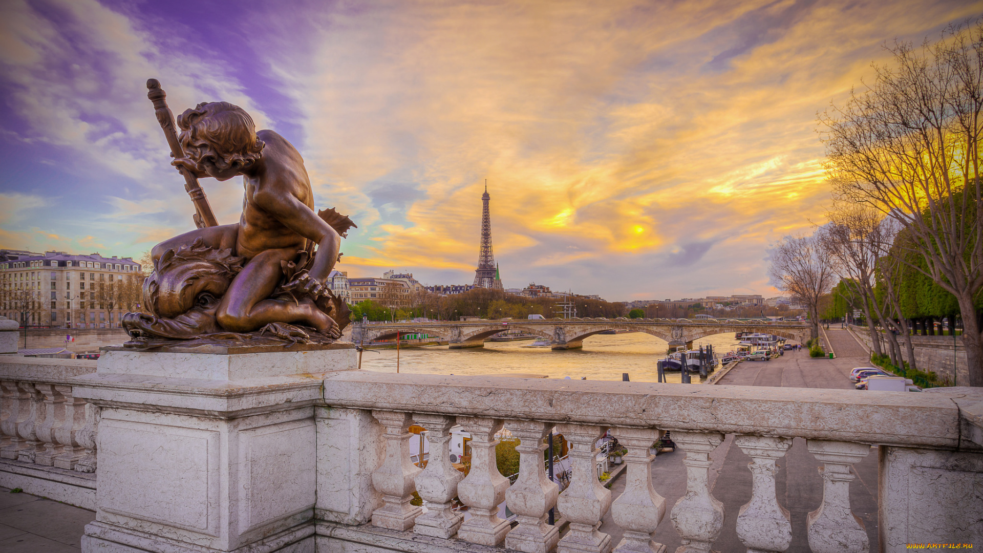 paris, города, париж, , франция, панорама