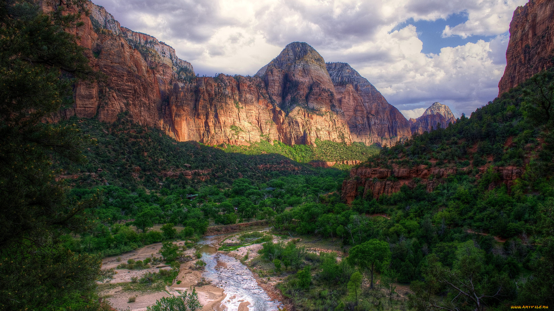 природа, реки, озера, река, лес