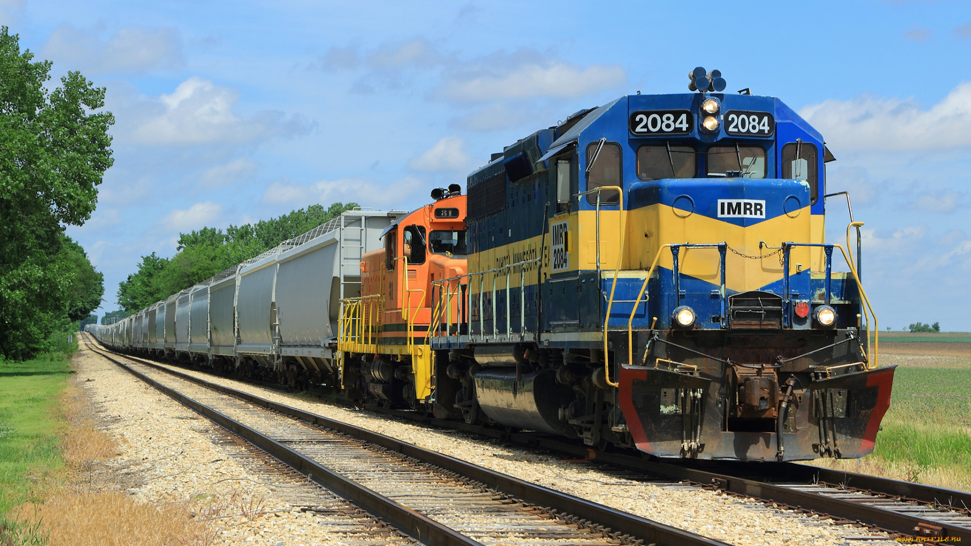 техника, поезда, состав, локомотив, рельсы