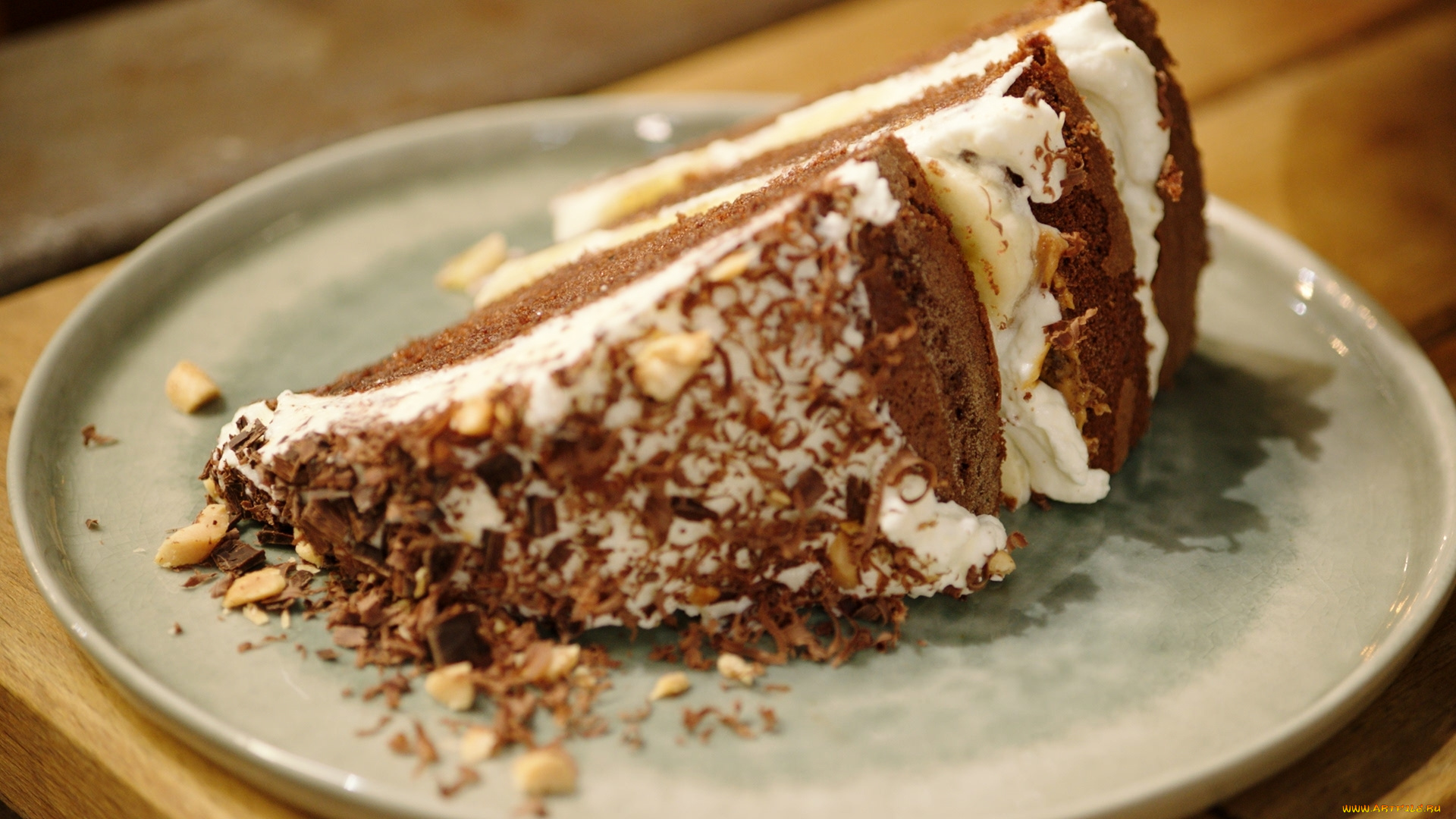 еда, торты, орехи, крем