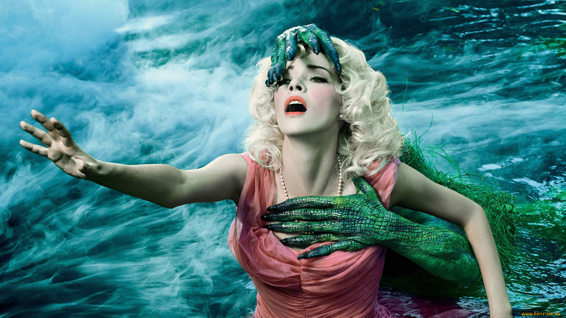 кино, фильмы, american, horror, story, чудовище, девушка