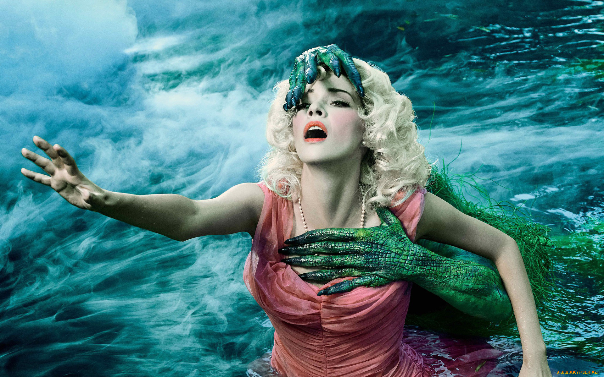 кино, фильмы, american, horror, story, чудовище, девушка