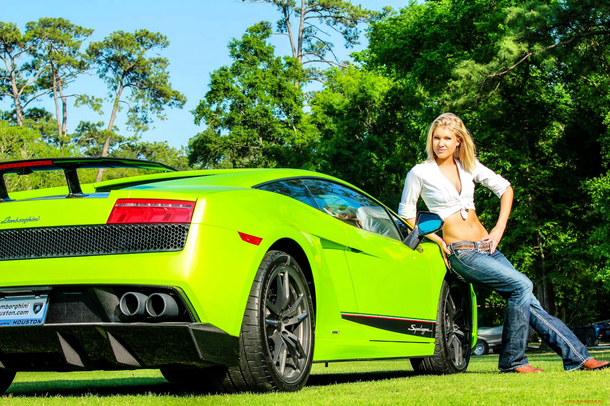 lamborghini, girls, 4, автомобили, -авто, с, девушками, girls, lamborghini