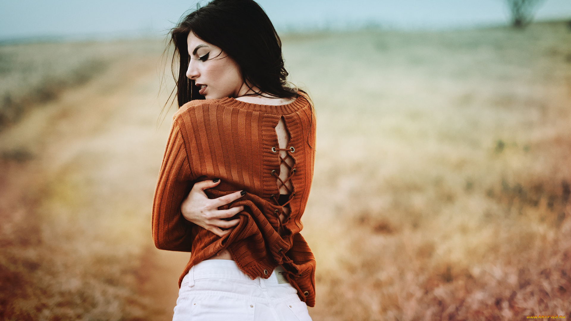 девушка, девушки, -unsort, , брюнетки, темноволосые, модель